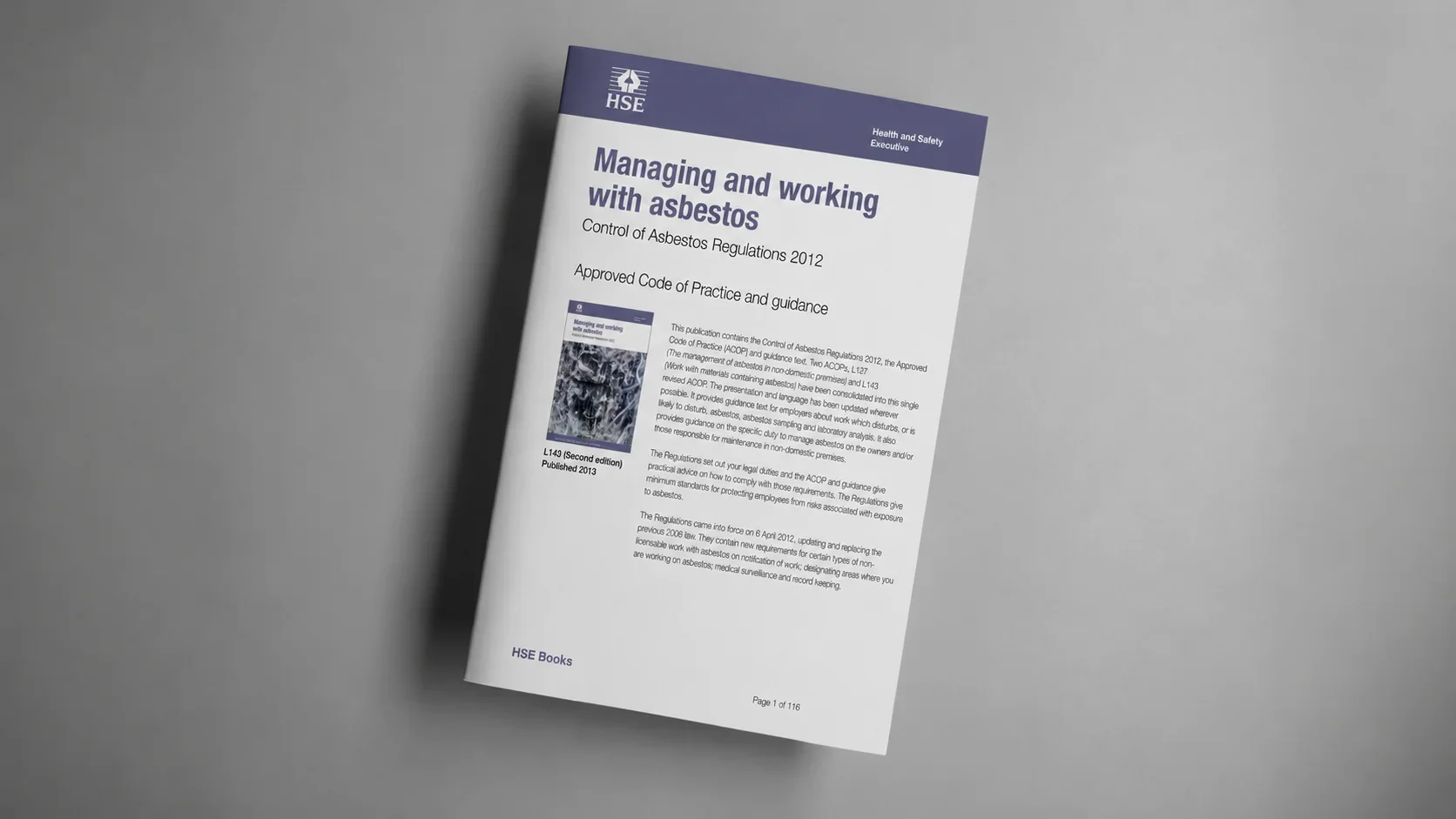 L143 Managing and Working with Asbestos