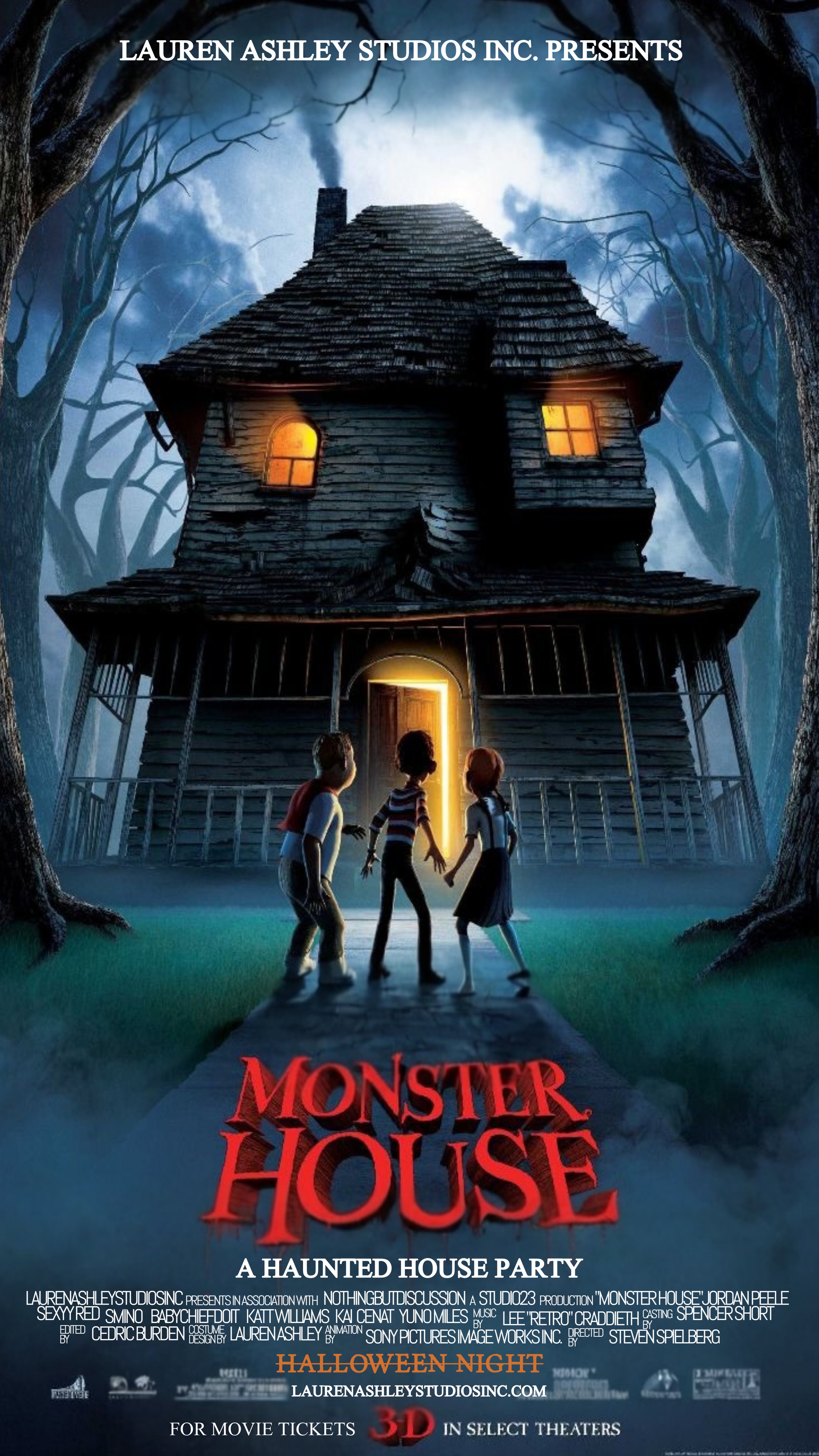 "MONSTER HOUSE" THE HAUNTED HOUSE PARTY