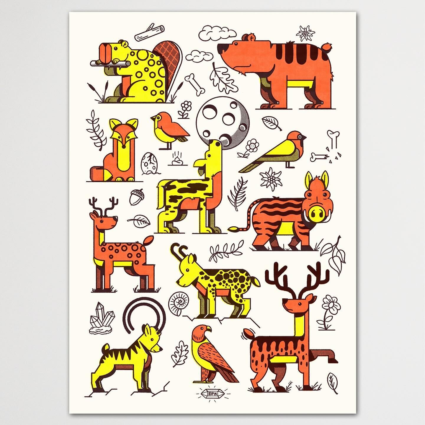 new print alert!

der opak #alpenzoo gibt es jetzt als limitierten siebdruck im shop.opak.cc 

#print #siebdruck #screenprint #neon #kinderzimmer #alps #animals #bergliebe #alpen #myswitzerland #childrenillustration #screenprintinglife #illustration 