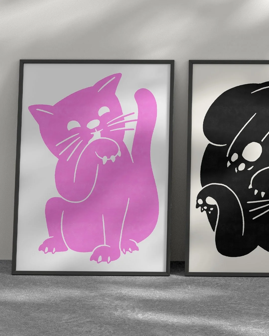 collect them all! #kitty tryptichon
🐱🐱🐱
#cats_of_instagram #printmaking #home #screenprint