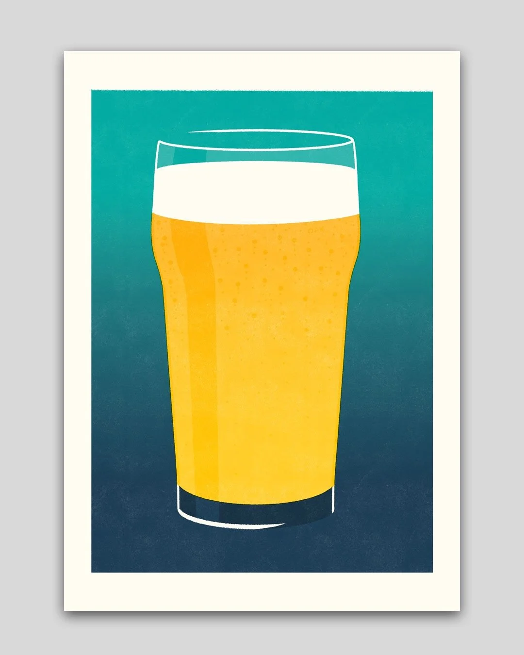 unser neuster siebdruck print ist ab sofort erh&auml;ltlich #birra
2 facher irisdruck mit spotlack veredelung. von hand, in unserem atelier in der ehemaligen gurtenbierbrauerei, in limitierter auflage, in yb-bier-gelb und aare-gr&uuml;n gedruckt.