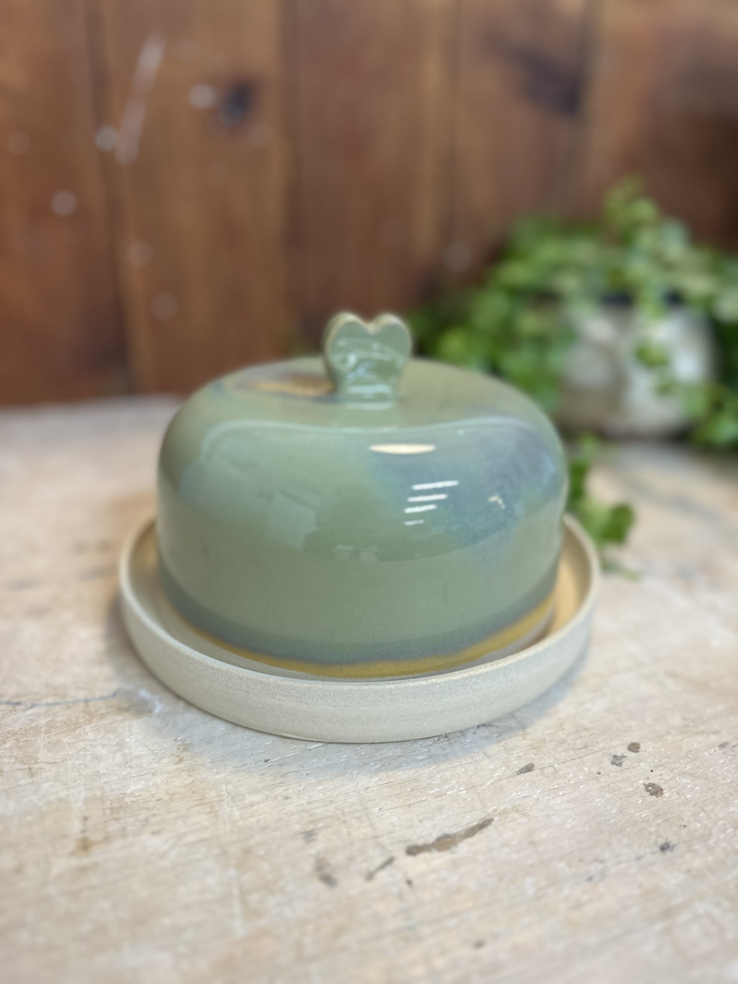 BUTTERBERTA Grün mit Herz