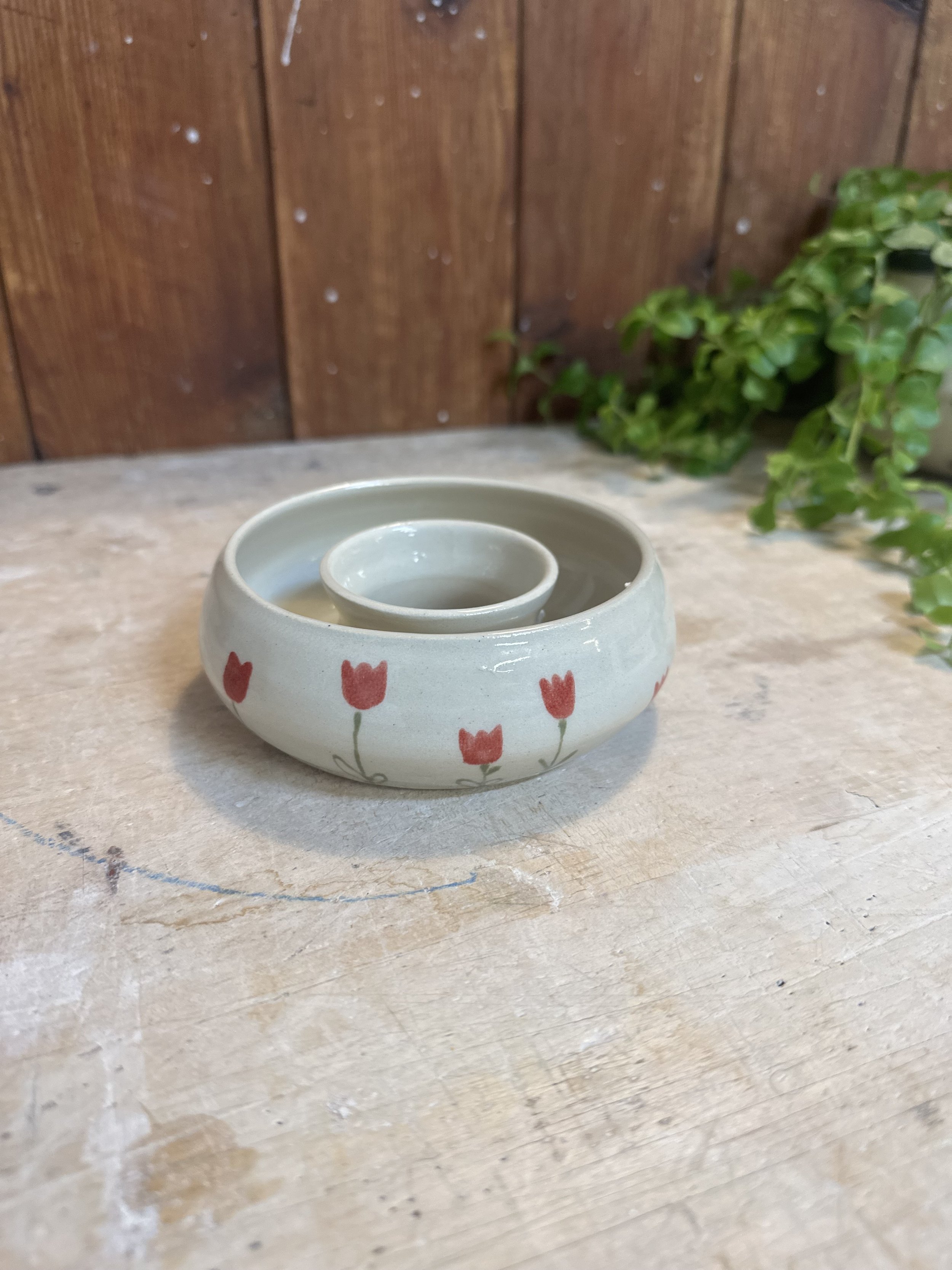 MINI-BLÜTENRING mit Blumen transparent