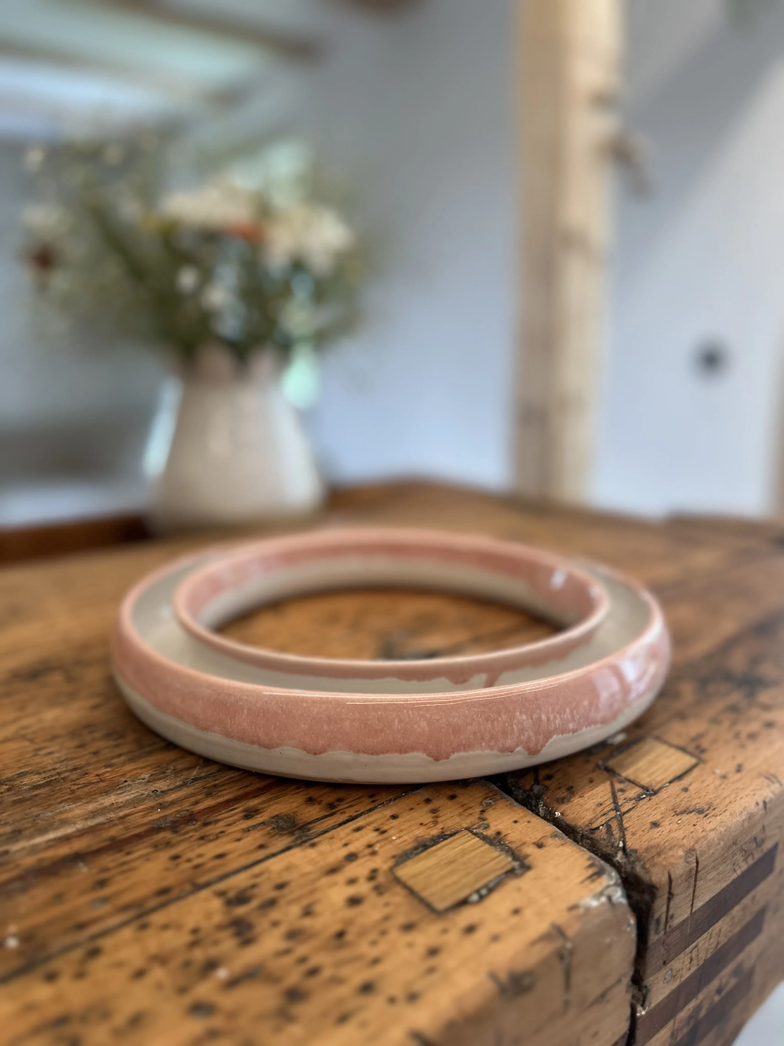 BLÜTENRING groß rosa