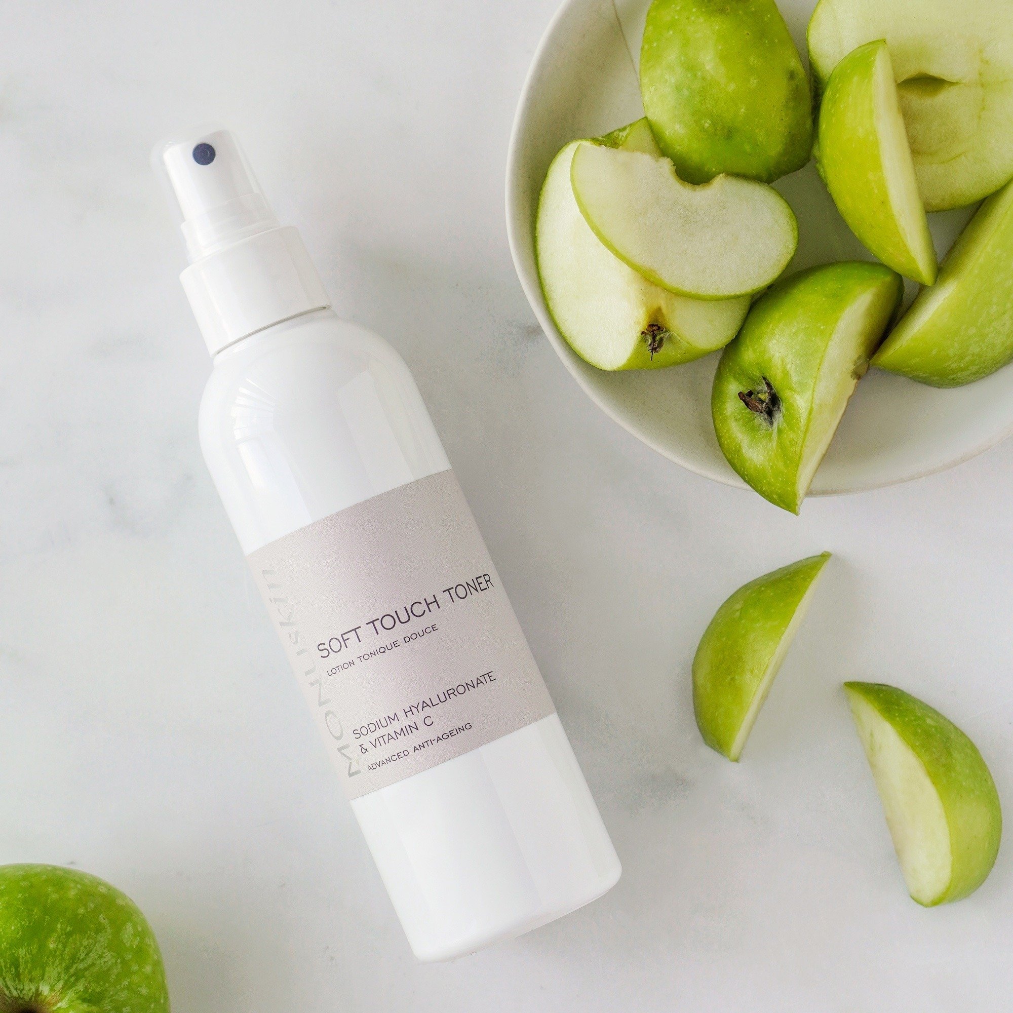 Soft Touch Toner to follow you cleanse. 

With Vitamin C, Lactic Acid, Aloe Vera and Hyaluronic Acid - brilliant for layering your skincare for 'juicy-dewy' skin

 #smallbatchskincareuk #cleanbeautyblogger #beautytherapist #professionalskintherapist 