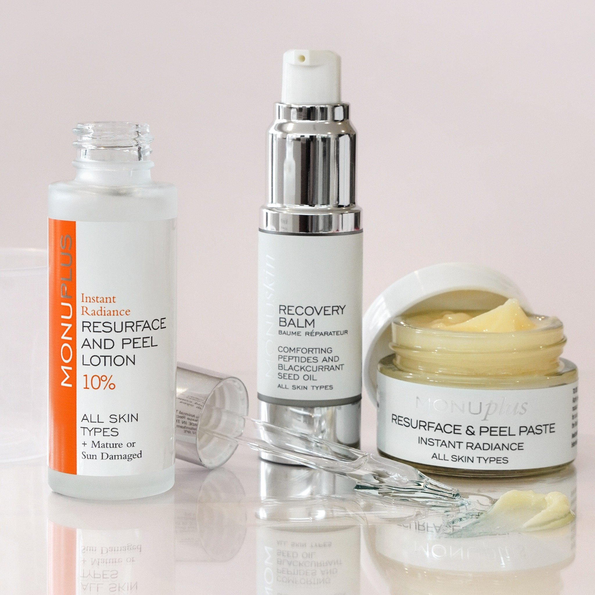 If you love the results of a professional peel, this is how you maintain it.

Our Resurface &amp; Peel Homecare System works gently to refine texture, brighten tone and support natural cell renewal &mdash; helping to improve breakouts, pigmentation a