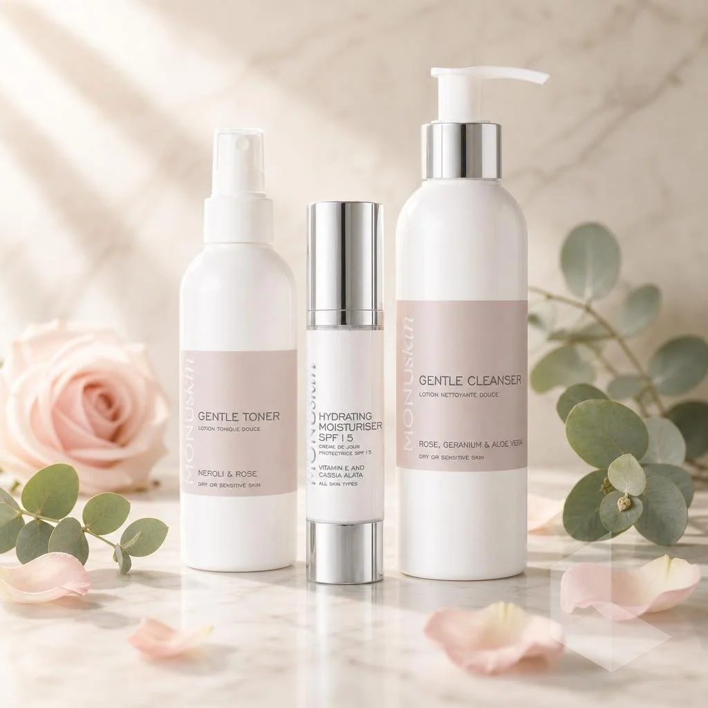Easy 3 Step Dry / Sensitive Skin Morning Routine