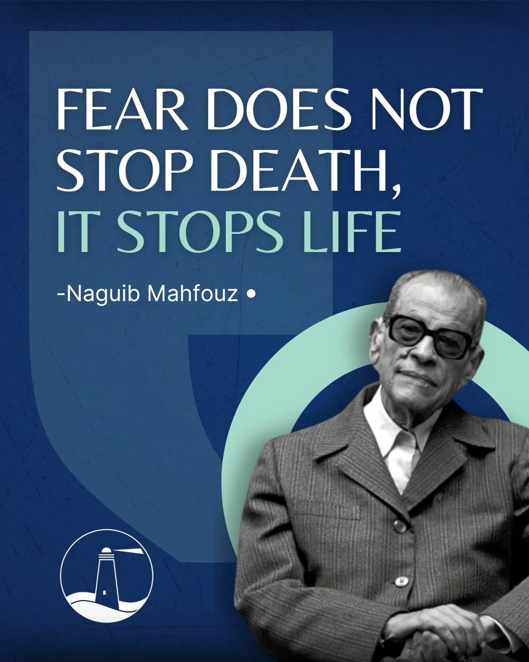Fear doesn&rsquo;t stop death&mdash;it stops life. Too often, we let fear hold us back from taking risks, chasing dreams, or embracing the unknown. But growth happens when we push past fear and step into possibility.

Don&rsquo;t let fear be the reas