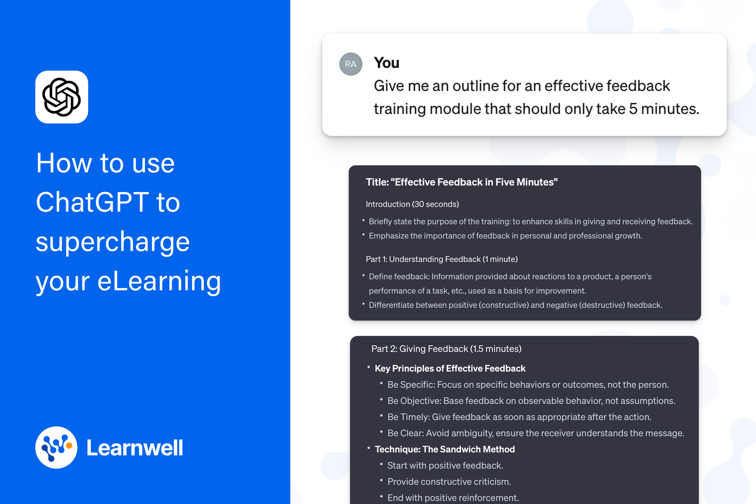 How to use ChatGPT to supercharge your eLearning