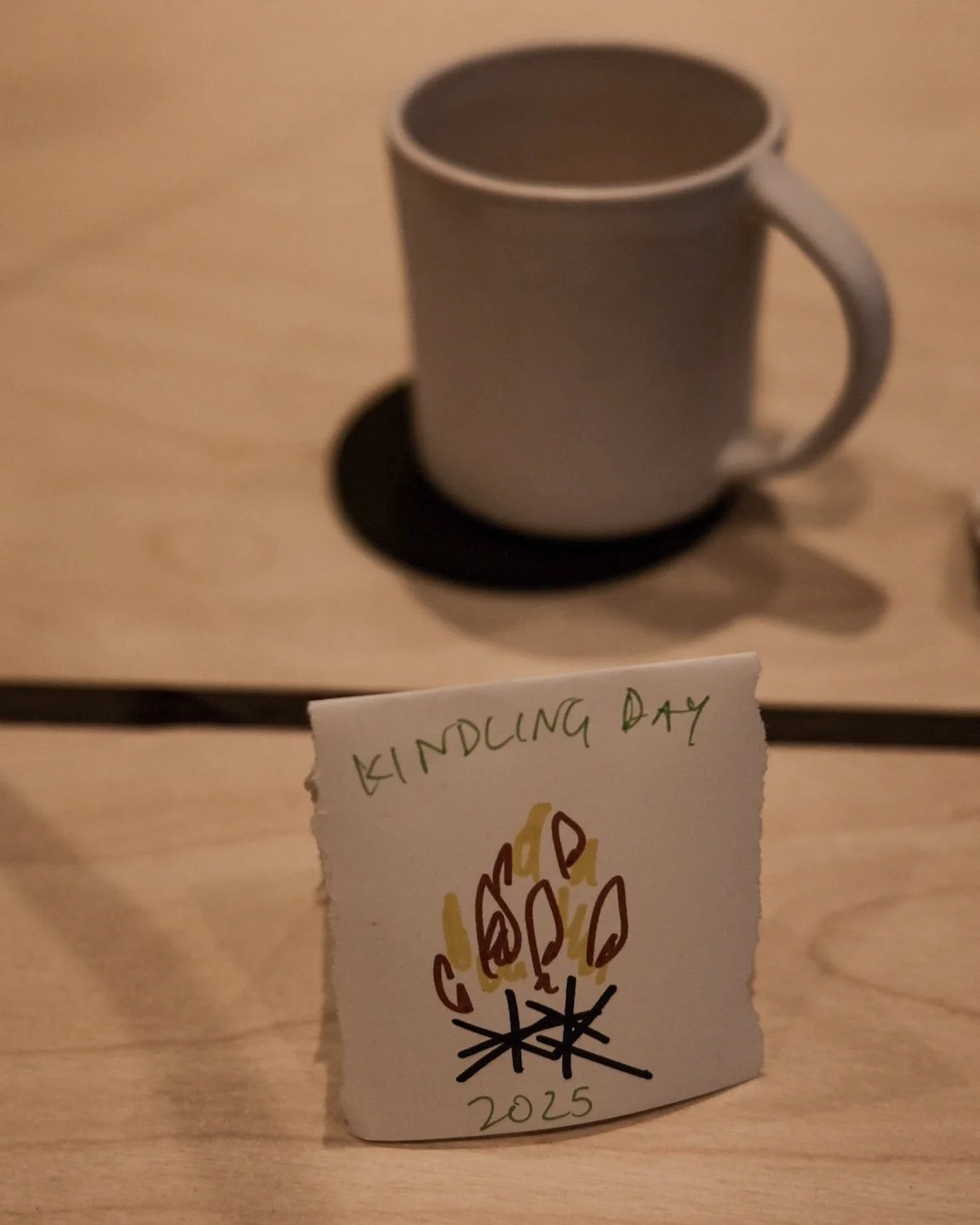 Our annual Kindling Day