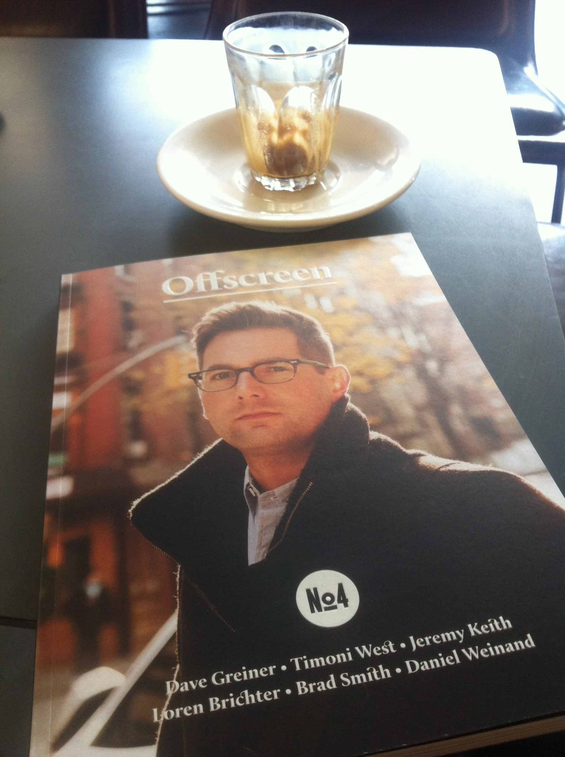 A magazine and a Bialetti coffee maker: how connections really happen
