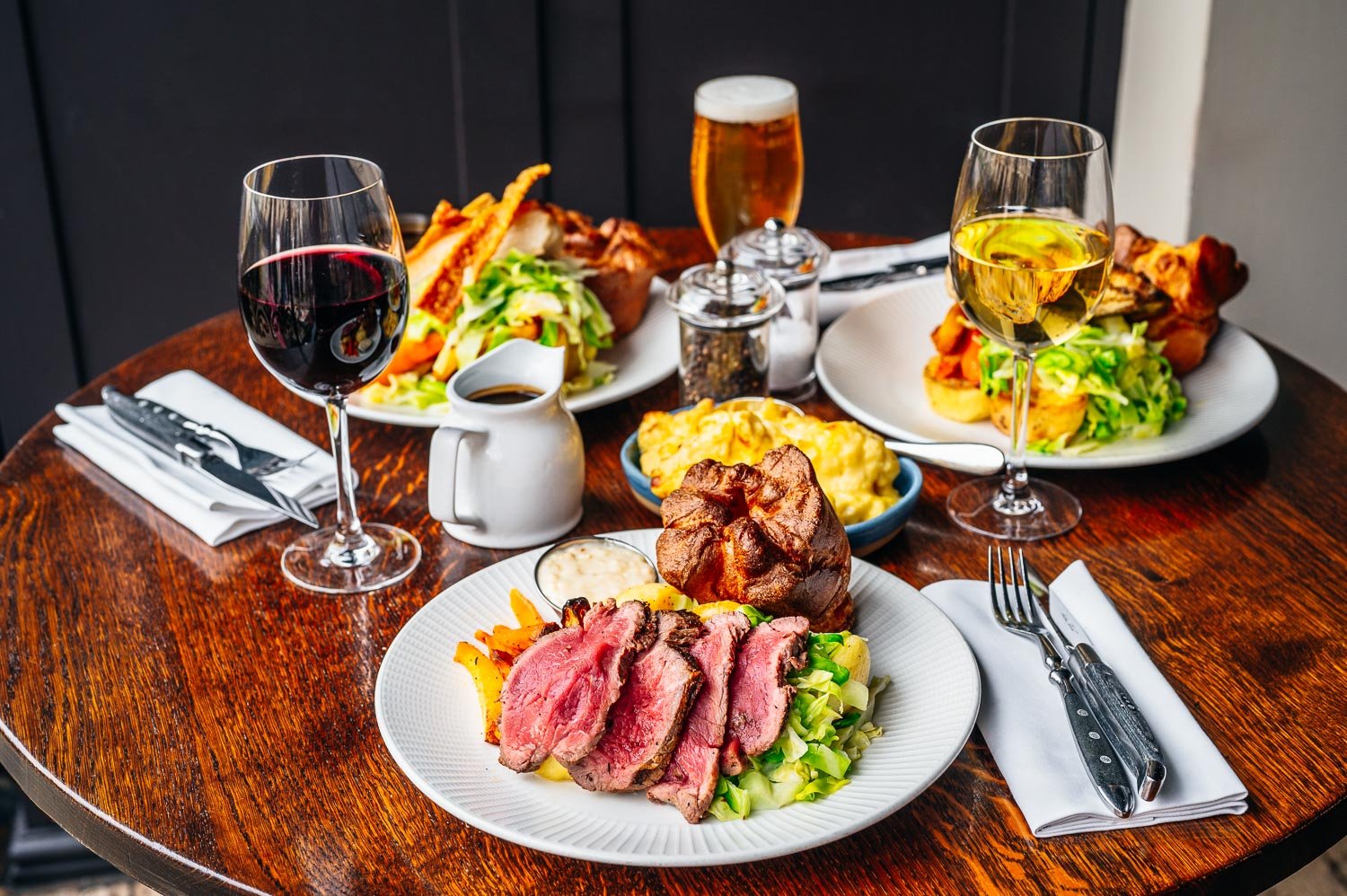 The home of the epic Eddington Sunday roast.

Just in case you didn't know, as well as all-day dining throughout the week and weekends, we also served a fantastic roast every Sunday. Expect three meats choices, sides galore, cracking yorkshires and w