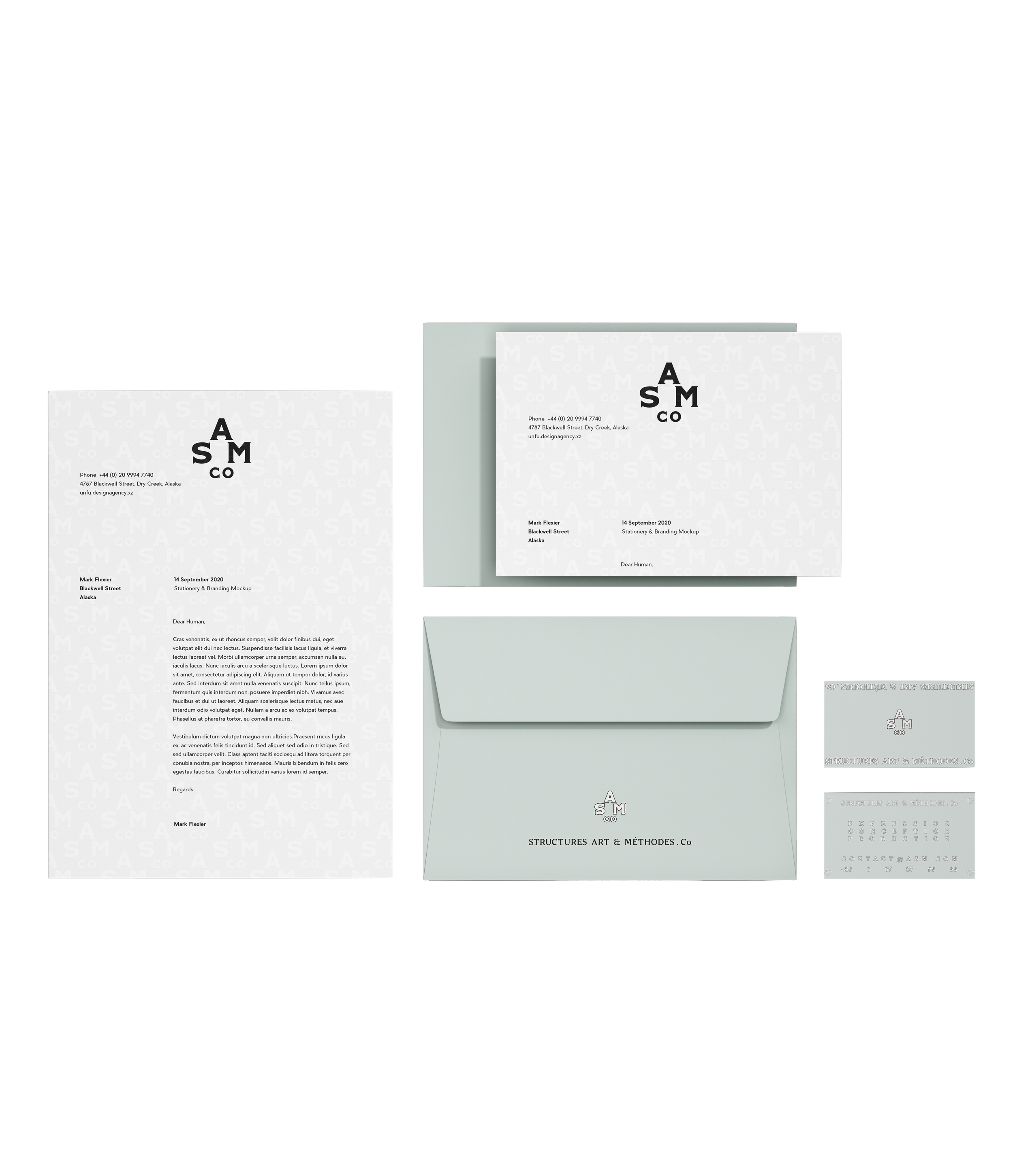 Stationery Tools — System Assembly
A curated set of printed and functional tools supporting the identity framework across correspondence and documentation.