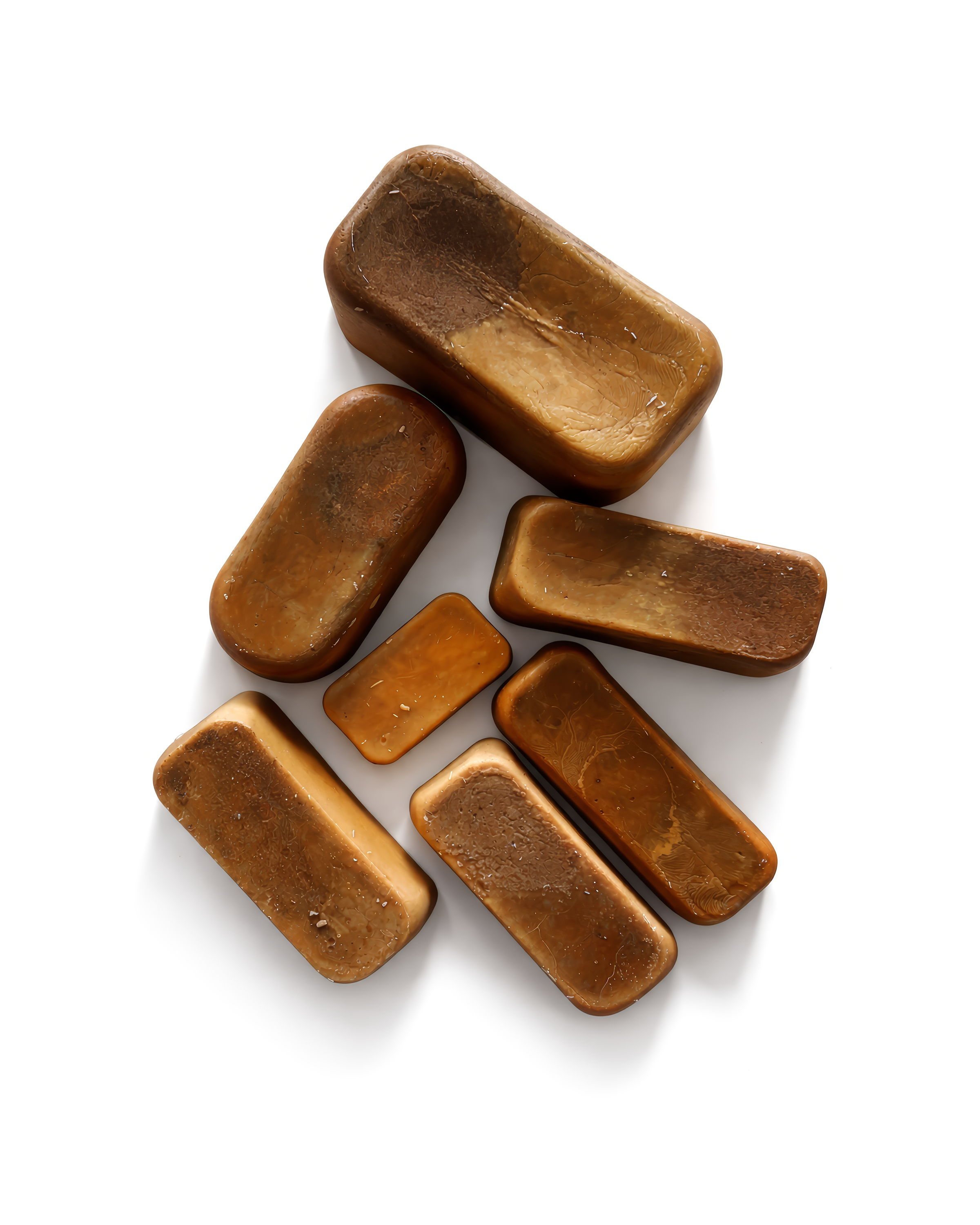 Raw Beeswax Block — Material Source
Unrefined beeswax block sourced from local beekeepers in the Loiret region, selected for its natural density and surface integrity.