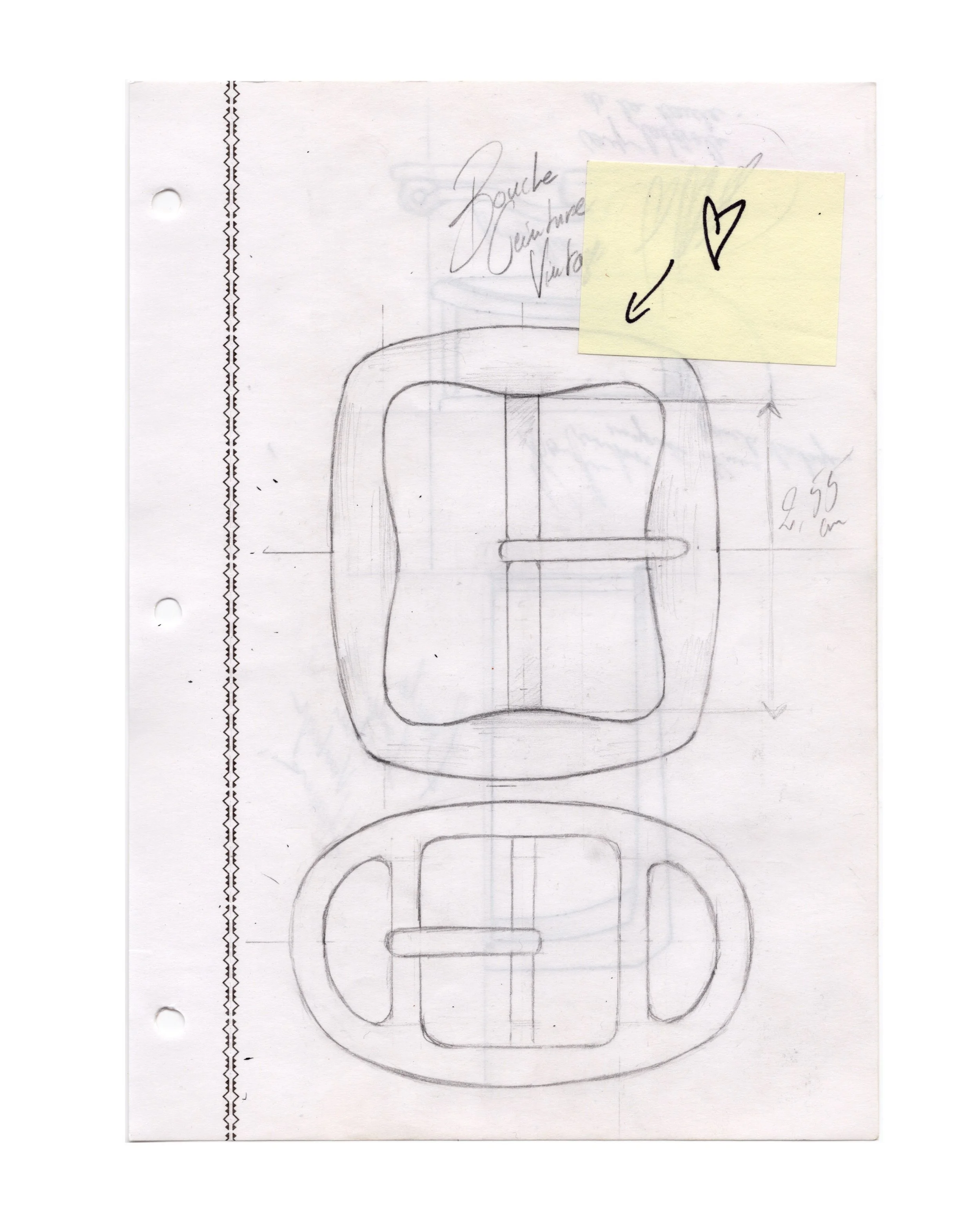 Belt Collection — Sketchbook Pages

A selection of research and development sketches exploring proportion, hardware articulation, and construction logic within belt design.