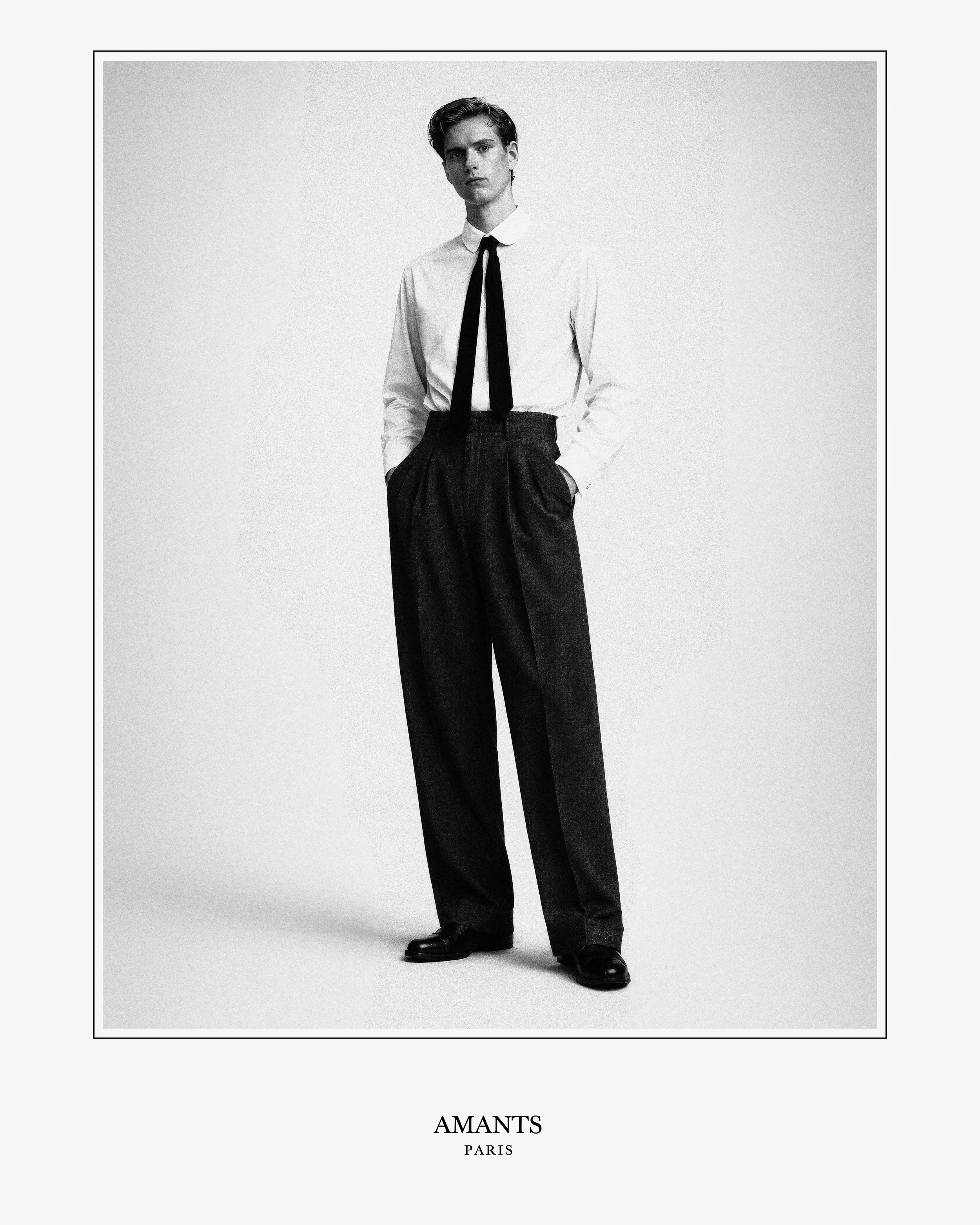 AMANTS PARIS - Tailoring Study

Series of black and white studio photographs documenting bespoke silhouettes and sartorial construction.
Focused on proportion, structure, and material presence.