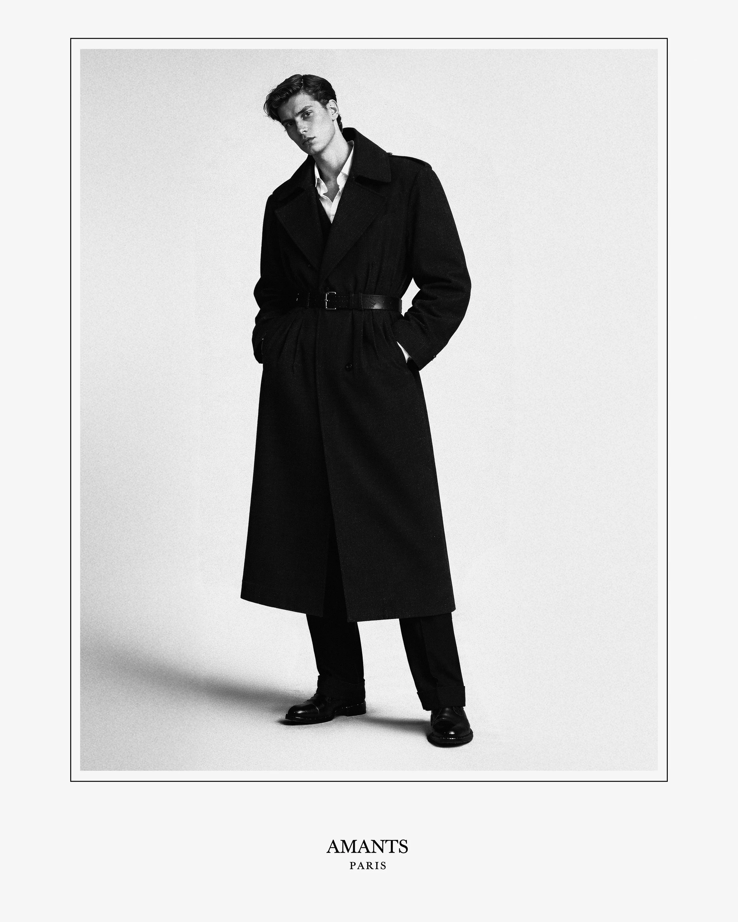 AMANTS PARIS - Tailoring Study

Series of black and white studio photographs documenting bespoke silhouettes and sartorial construction.
Focused on proportion, structure, and material presence.