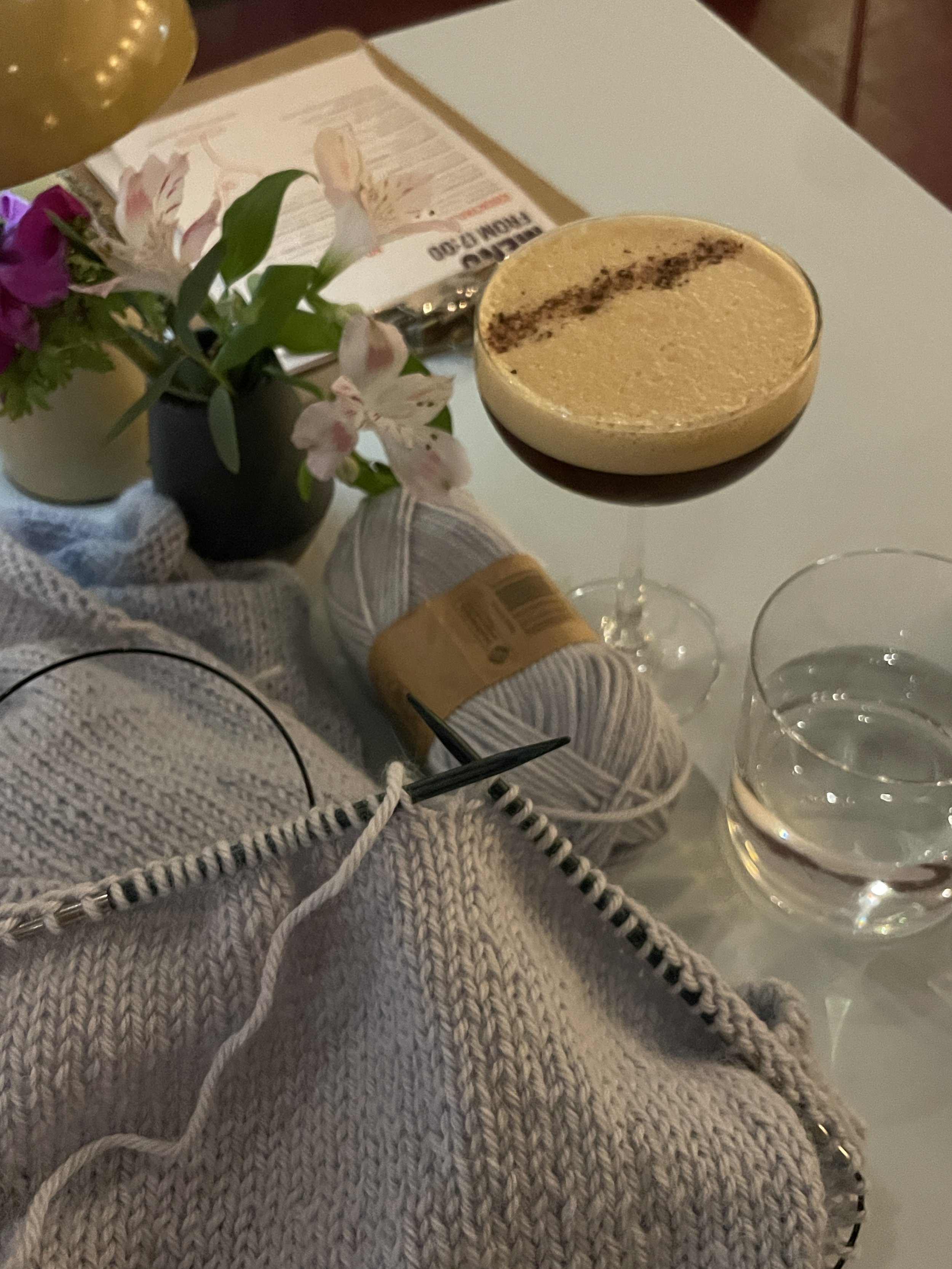 Knit &amp; Espresso Martini Night