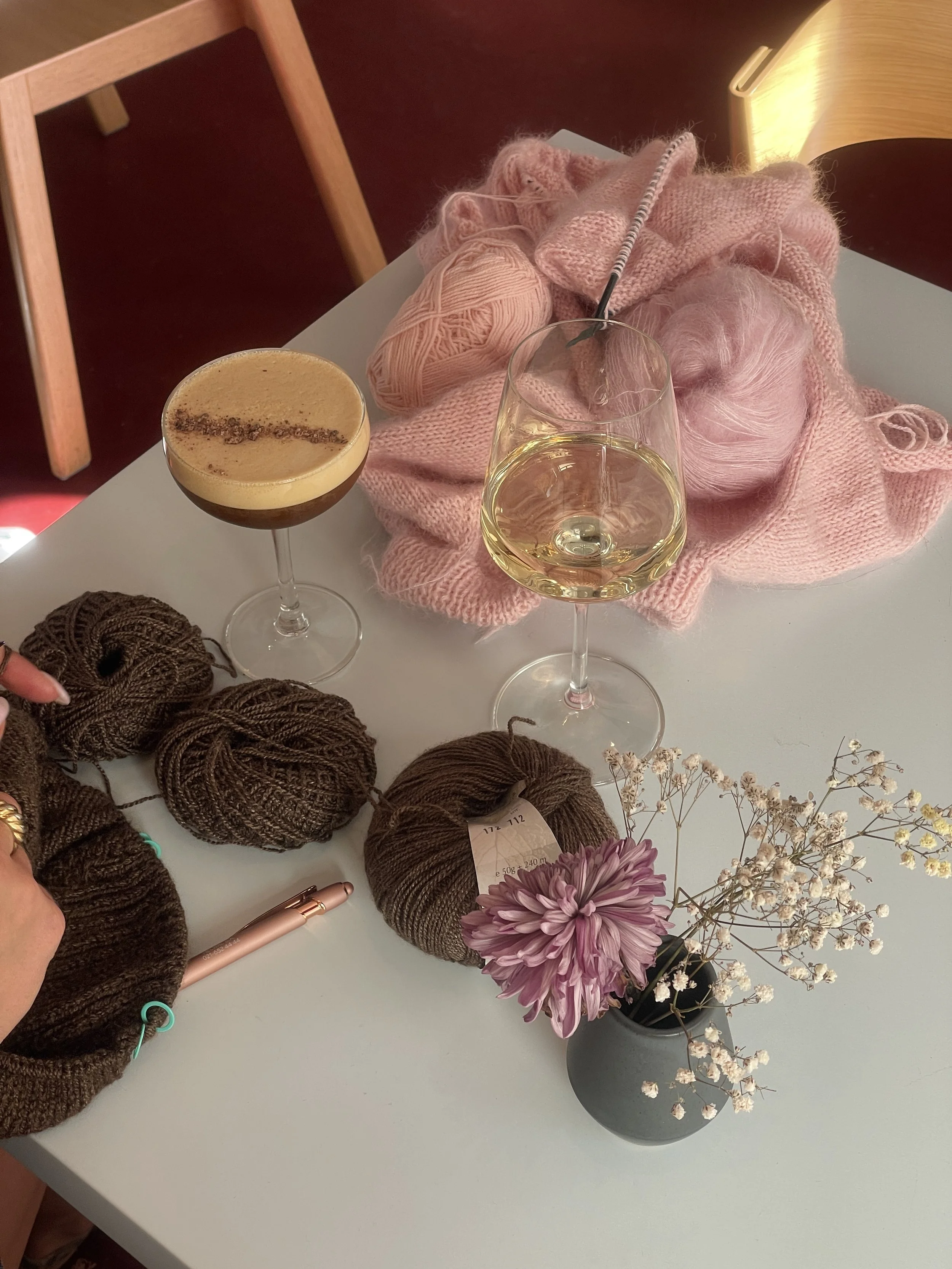 Knit &amp; Fall-Inspired Martinis