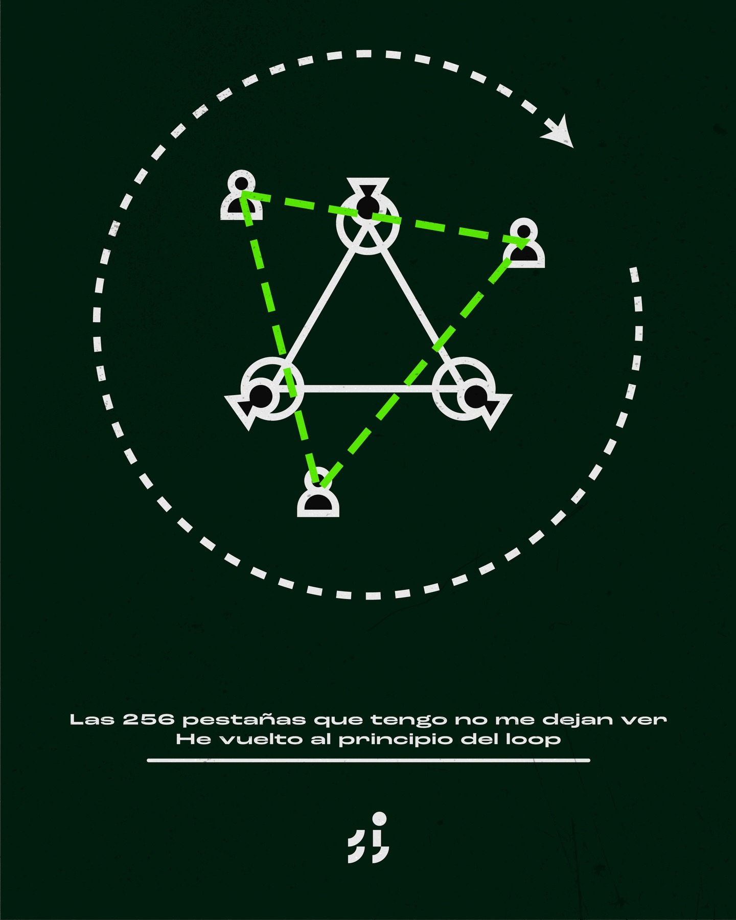 &ldquo;Las 256 pesta&ntilde;as que tengo no me dejan ver. He vuelto al principio del loop&rdquo; es un proyecto desarrollado por Anemoia el pasado 2025 en proceso de ideaci&oacute;n, estructuraci&oacute;n y construcci&oacute;n visual.

Para m&aacute;