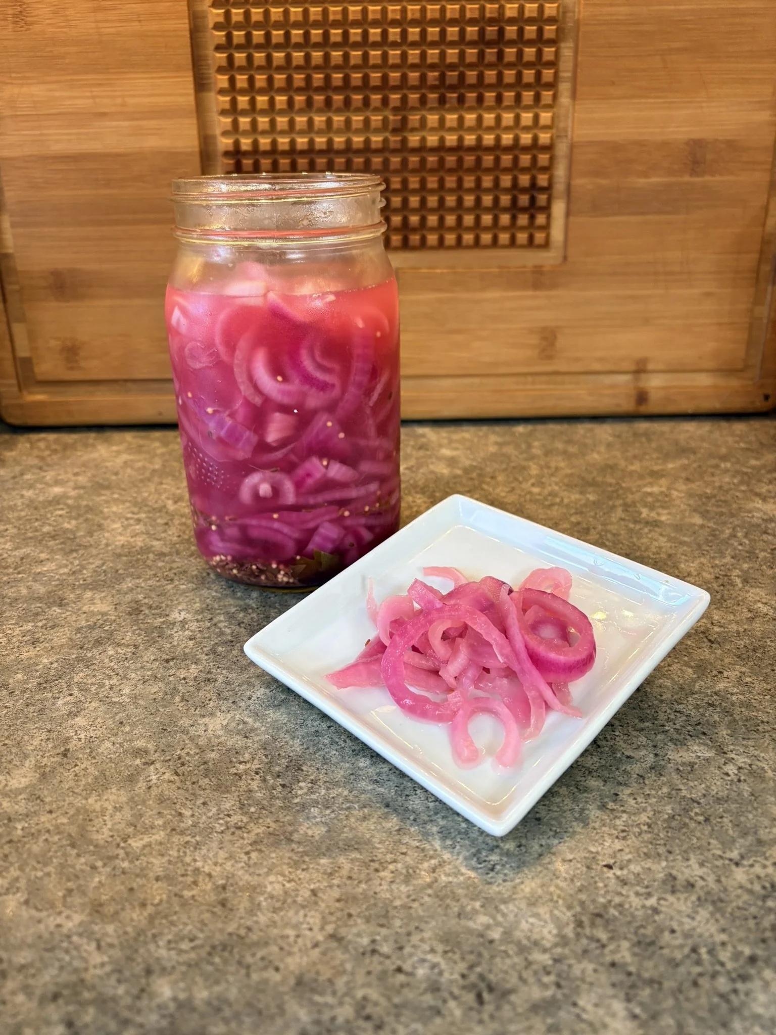Lacto-Fermented Onions
