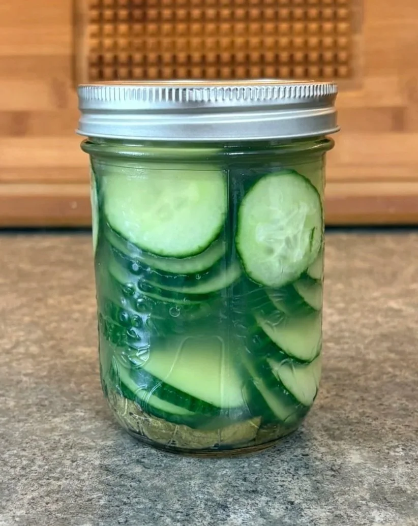 Quick Refrigerator Pickles 