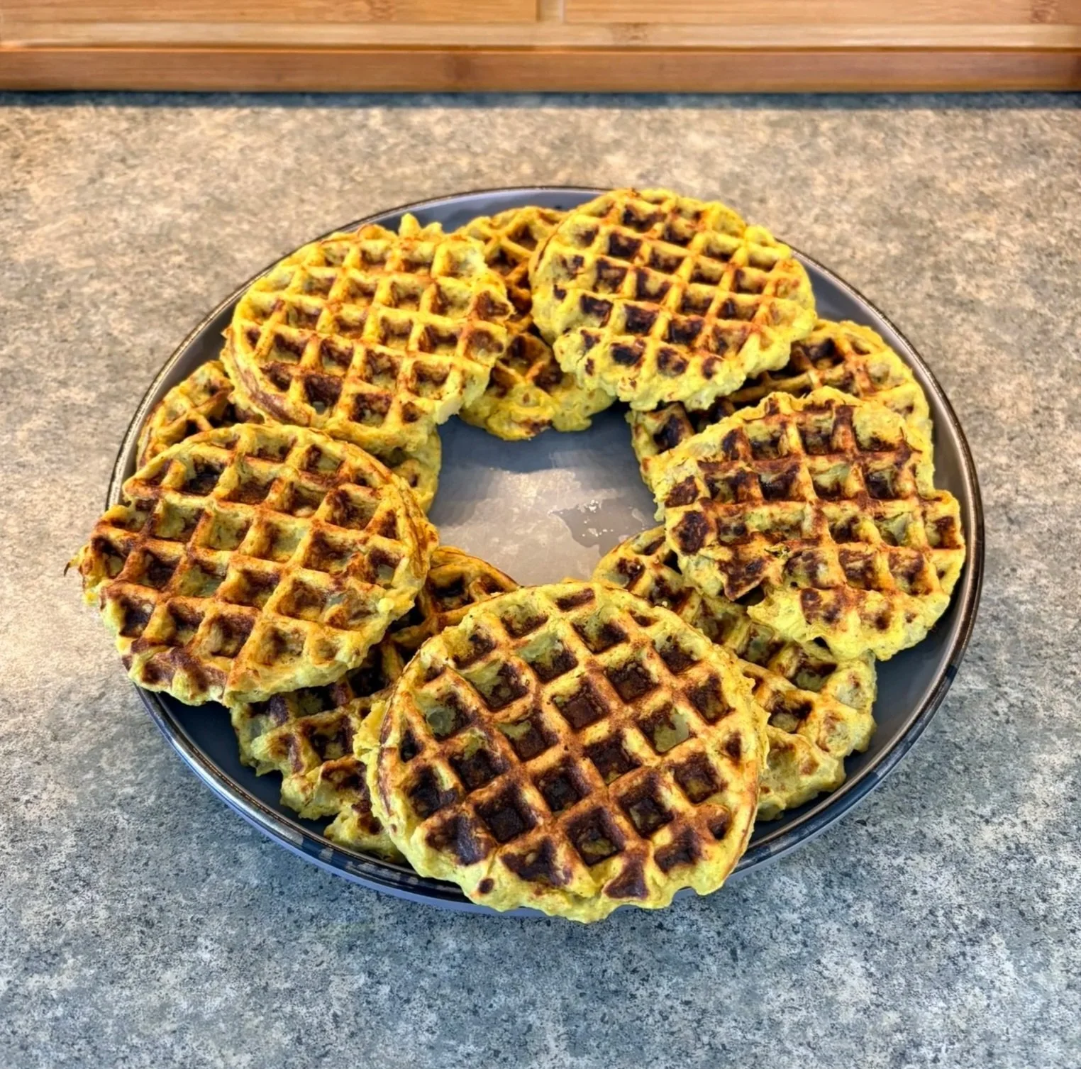 Sweet Potato Waffle Buns