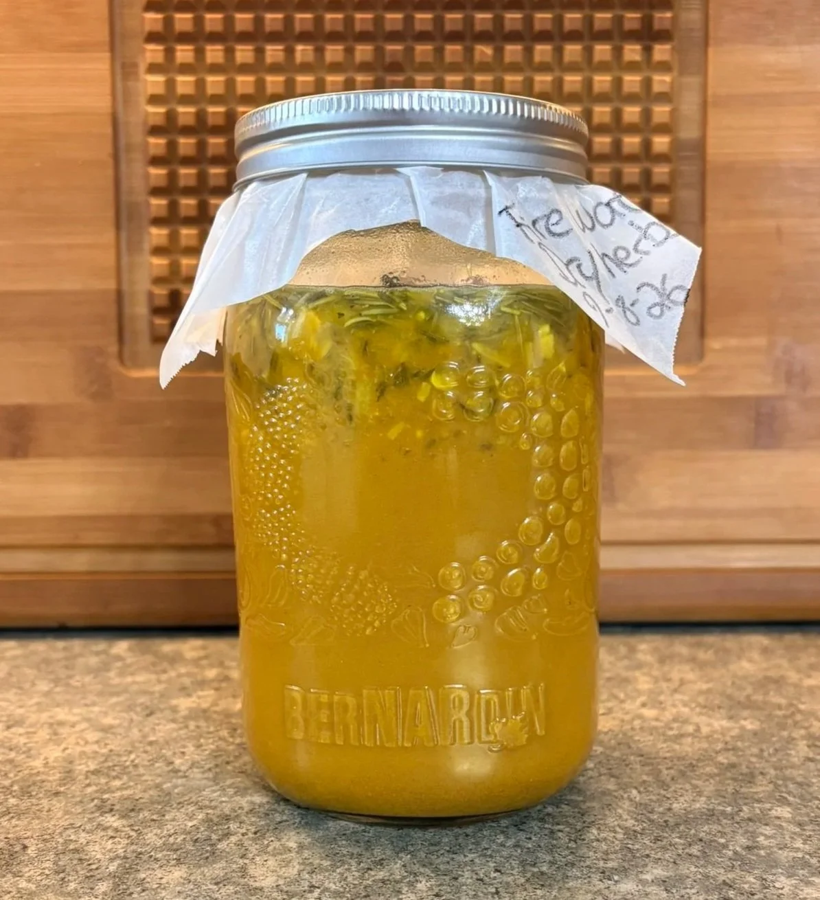 Fire Cider from Common Kitchen Herbs