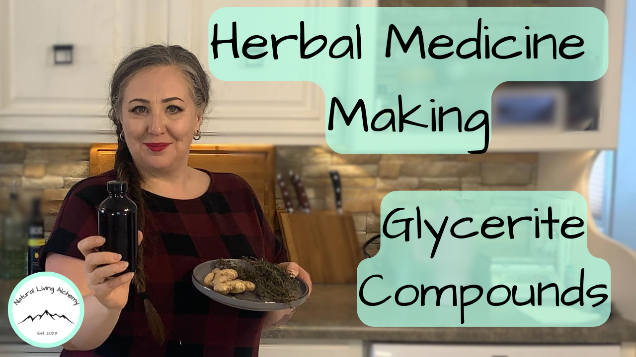 Glycerite Compound for a Happy Digestive System — Natural Living Alchemy