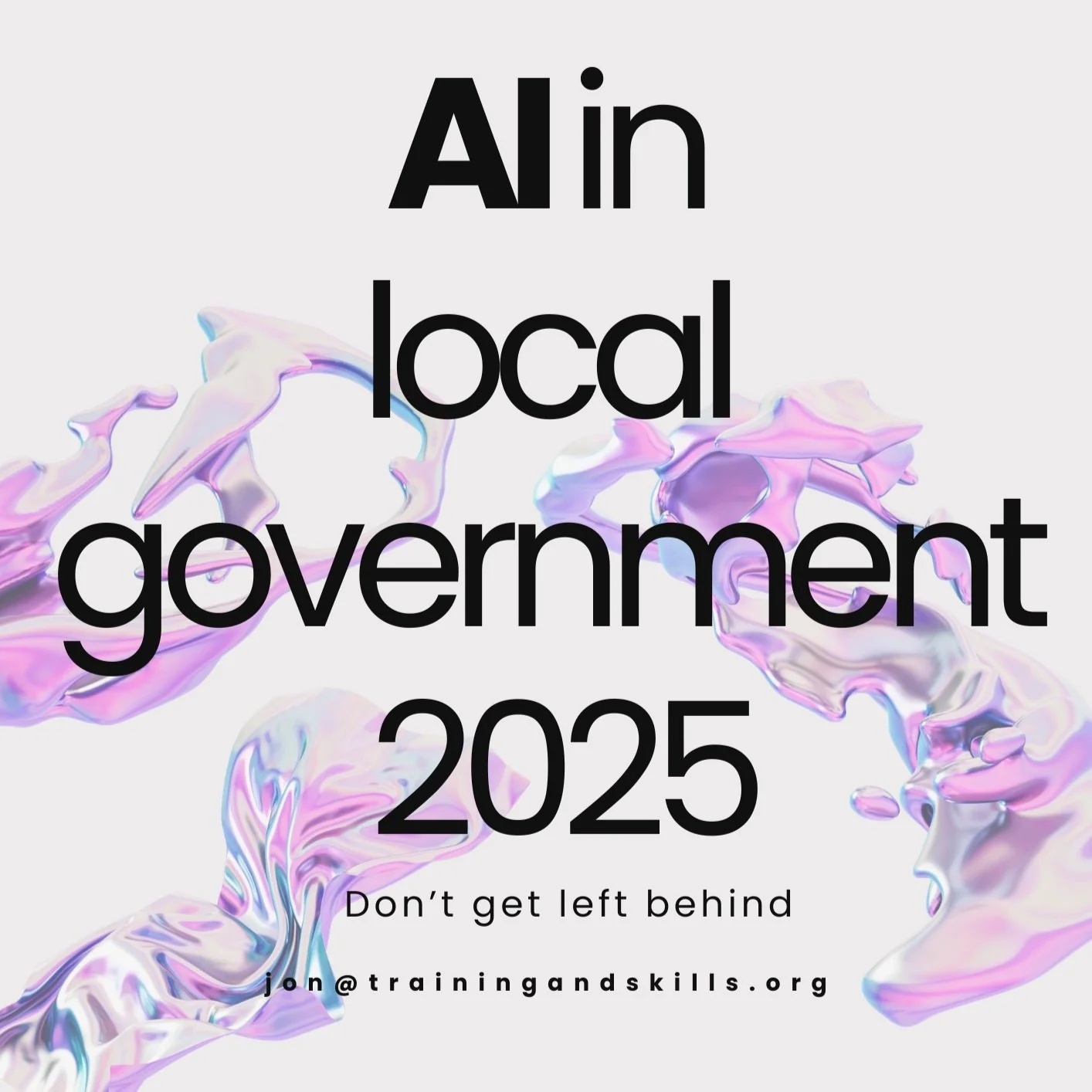 Lunch and learn - AI in Local Government - Lunch and learn