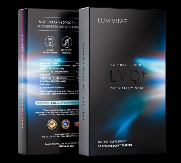LumiVitae LVQ+ Tablets Benefits and Ingredients