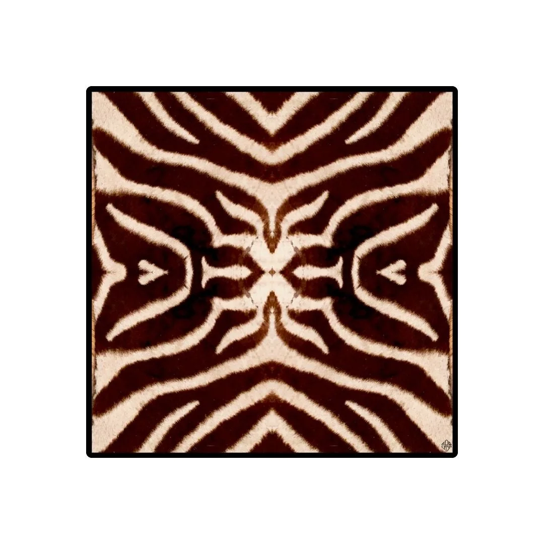 ZÈBRE - MAXI CARRÉ / CARRÉ