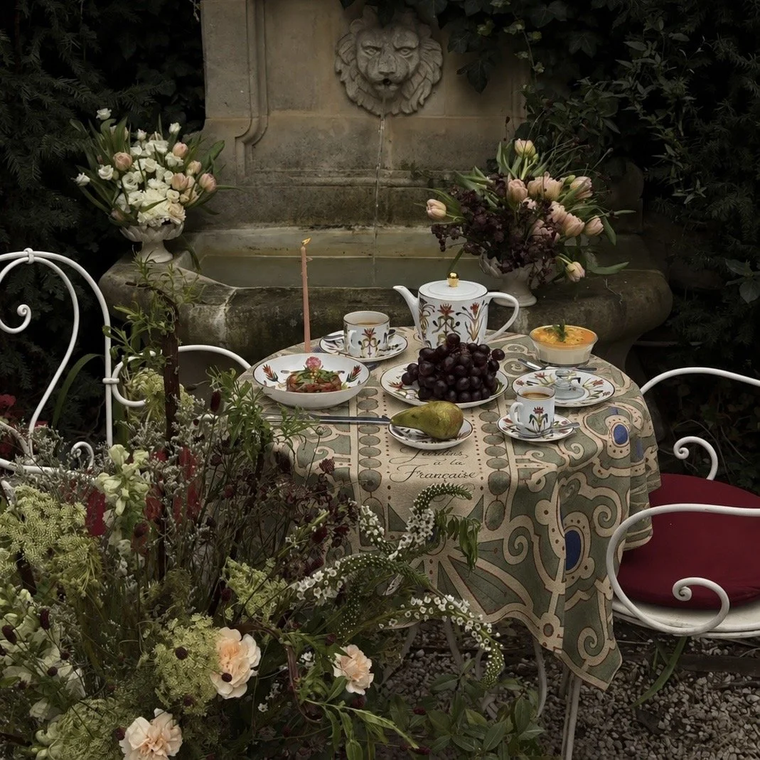 Nappe de table "Jardins à la Française"