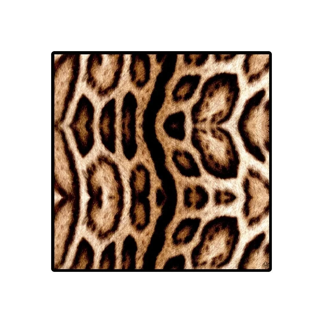 LÉOPARD - MAXI CARRÉ / CARRÉ