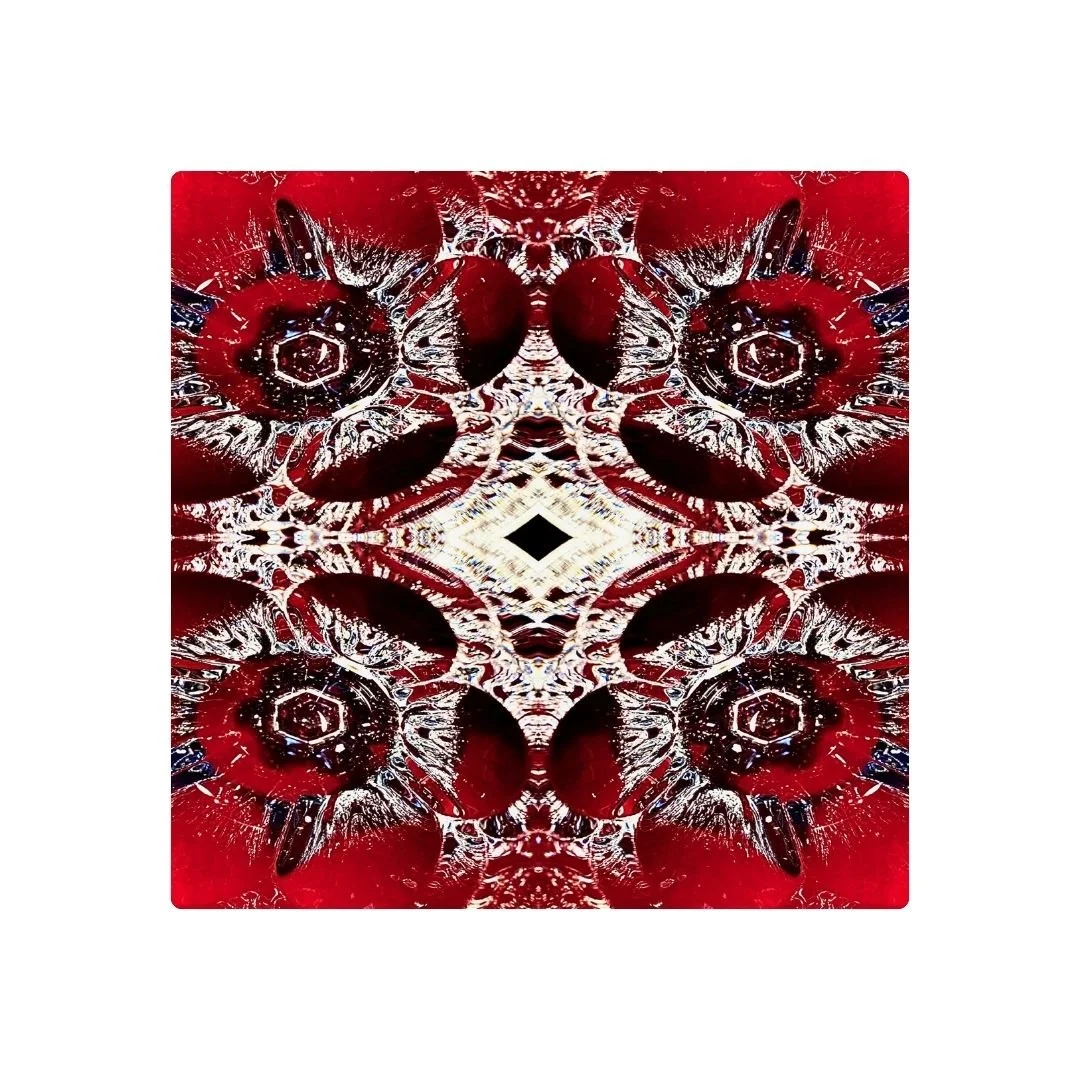 FLOCON DE CRISTAL - DESSOUS DE VERRE X6