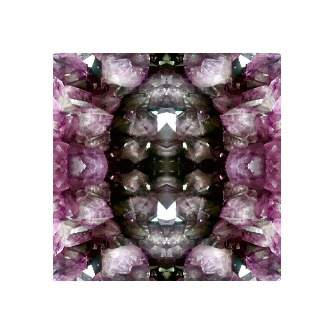 AMÉTHYSTE - DESSOUS DE VERRE X6