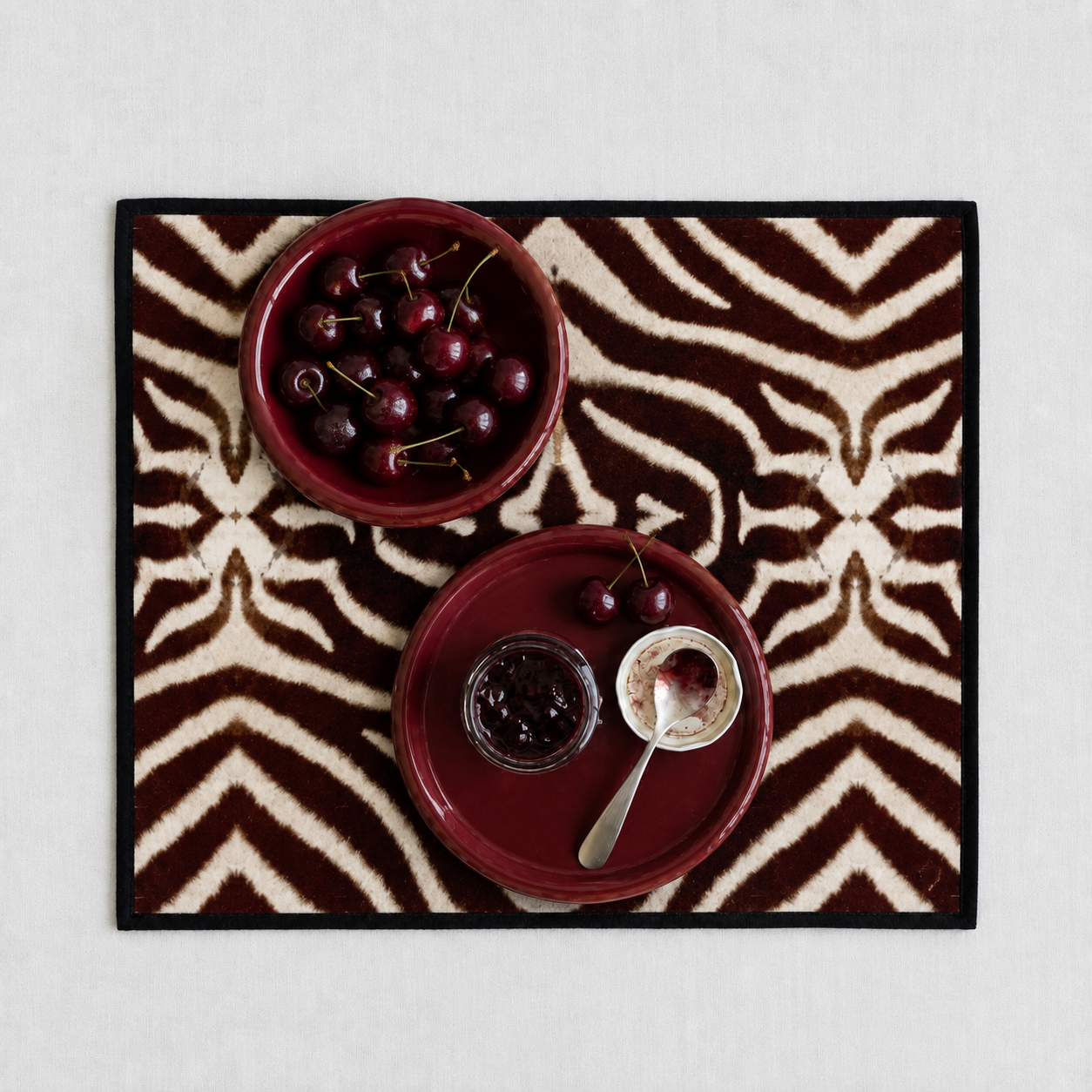SET DE TABLE - ZÈBRE