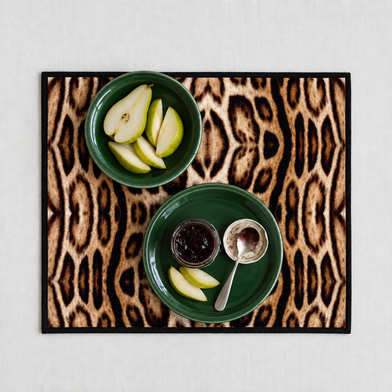 SET DE TABLE - LÉOPARD