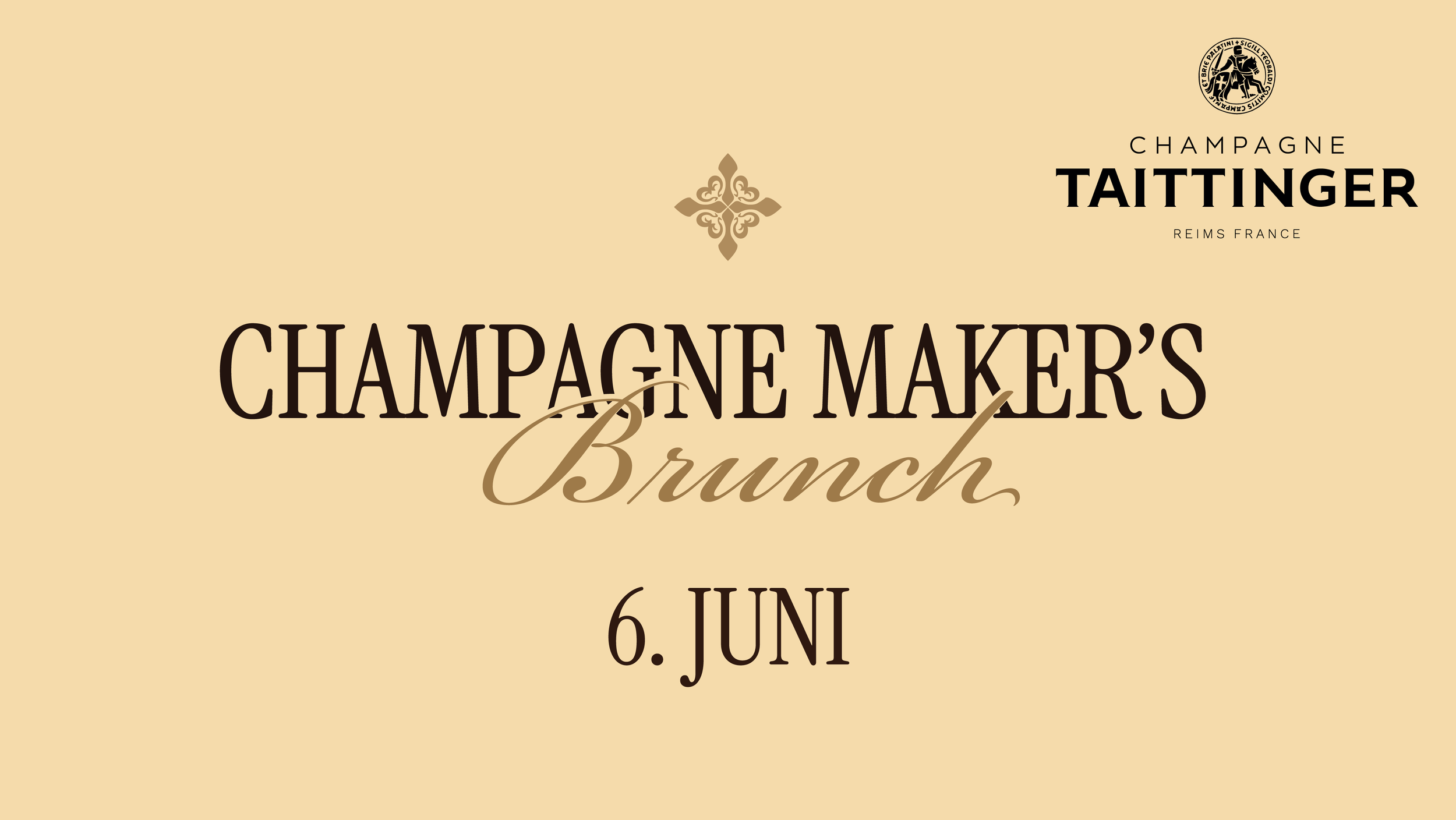 Champagne Maker's Brunch Taittinger