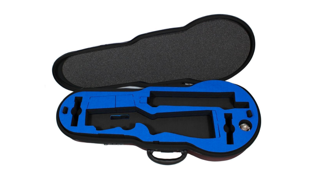 Peak Case Five Handgun Violin Case – Locking Hard Case With Magazine Storage, Made In USA