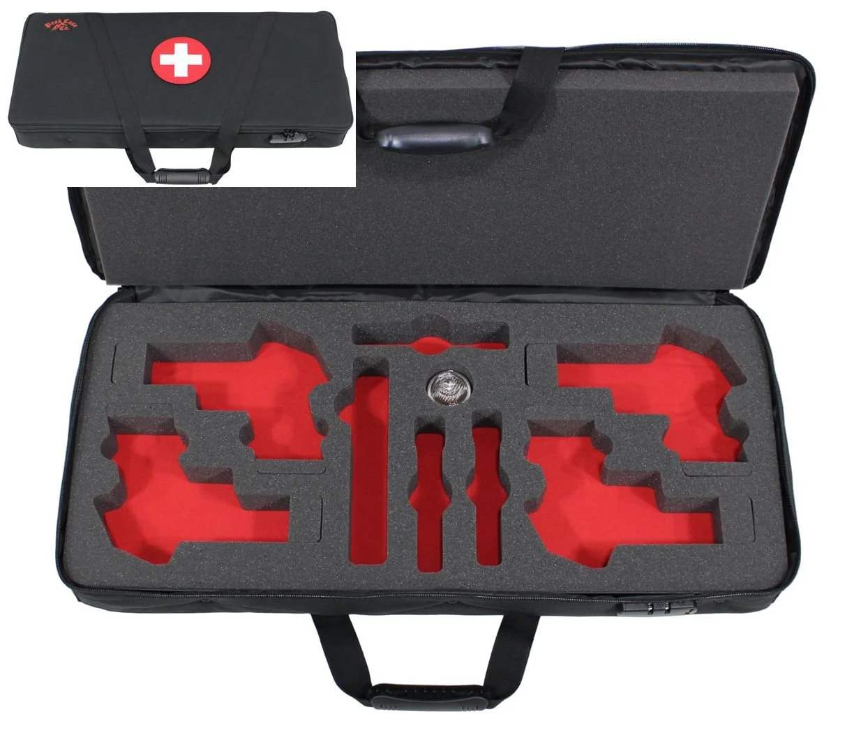 Peak Case Covert Handgun Four Pistol First Aid Range Case
