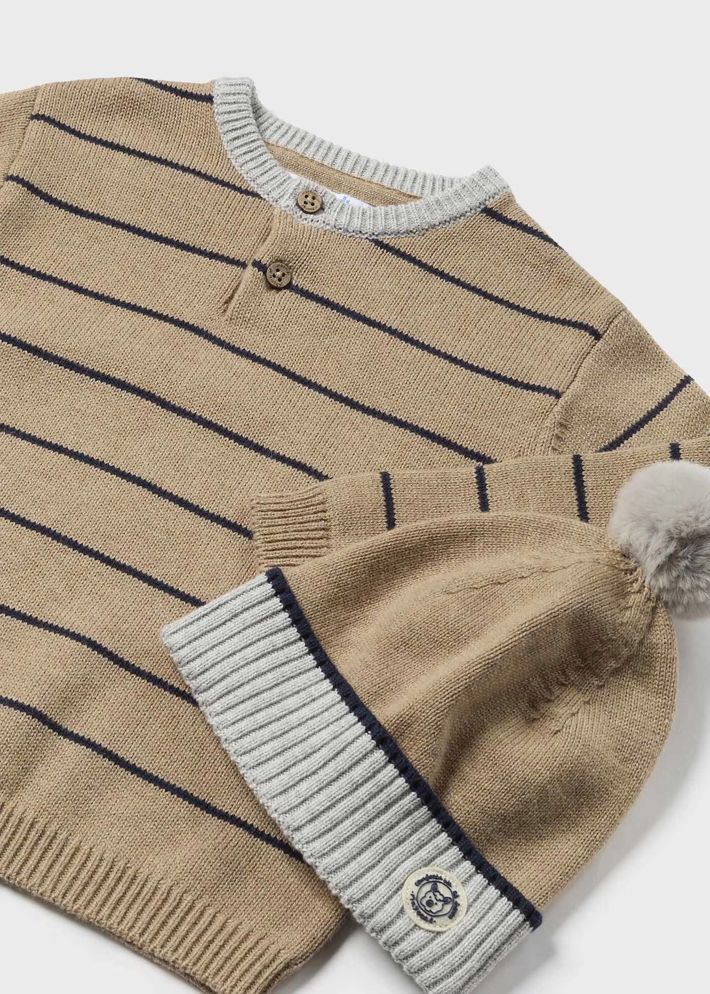MAYORAL - Set maglione-cappello