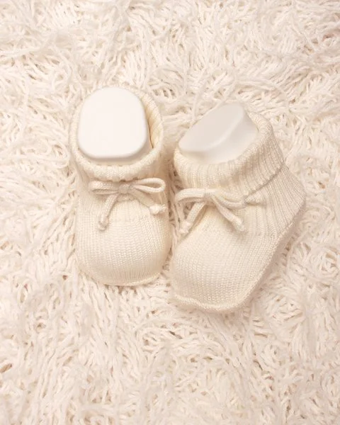 Scarpina in maglia di bamboo e cotone - MAGLIFICIO DI VERONA