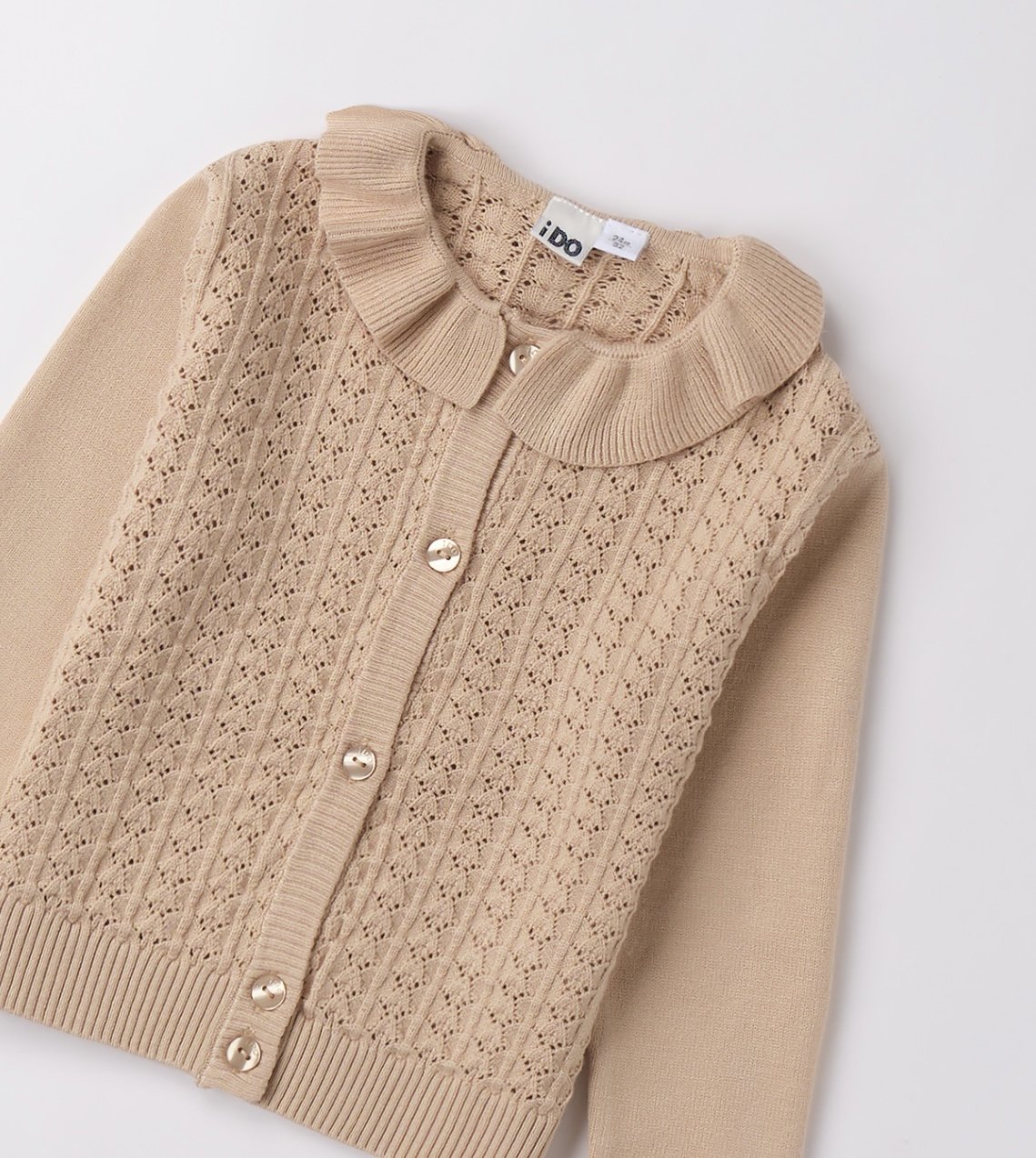 I DO - Cardigan con colletto
