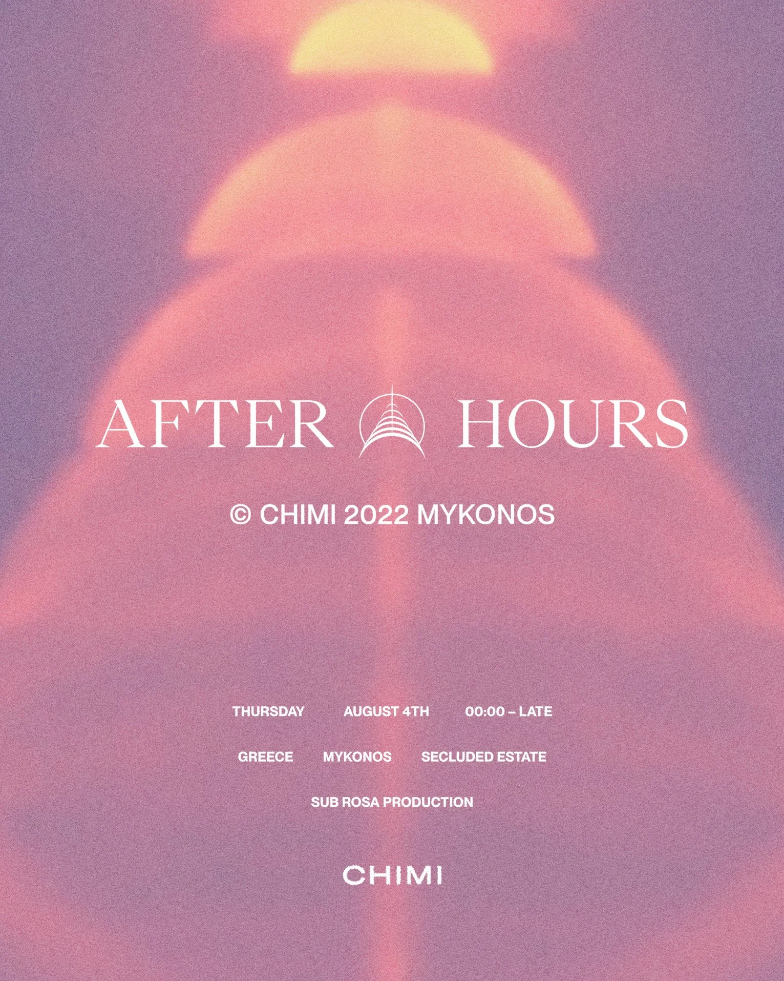 Chimi Mykonos Invite