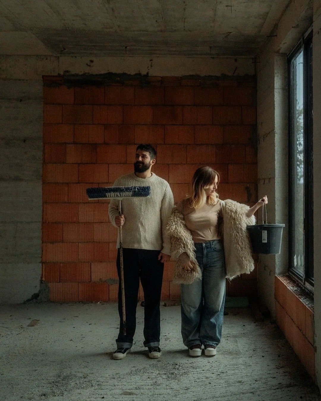 Iana and Ivailo at their future home.

 #sonyalpha #sonycreator #Alpha7IV #gmaster #sonygm  #sony35mm14GM