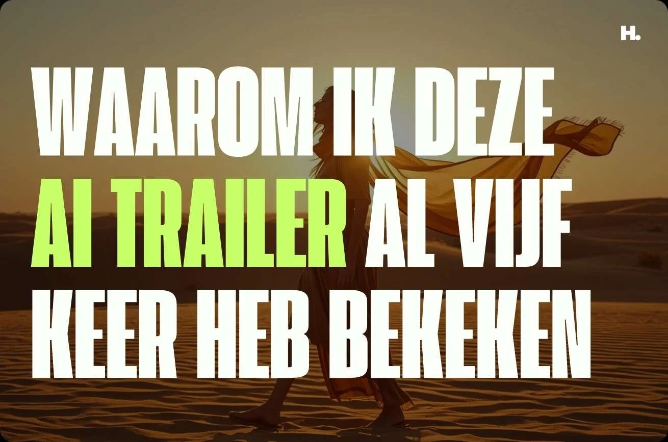 Waarom ik deze trailer al vijf keer heb bekeken