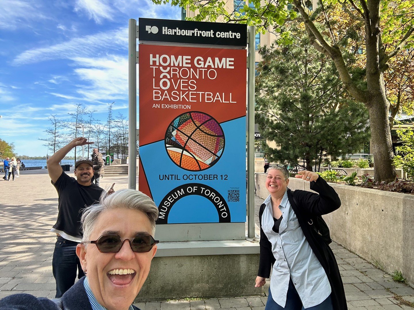 It's finally here! ❤️🏀🇨🇦 After a couple of years of research and planning, I'm excited to share that the @museumoftoronto exhibition, &quot;Home Game: Toronto Loves Basketball&quot; is finally open at Harbourfront Centre. The main exhibition site 