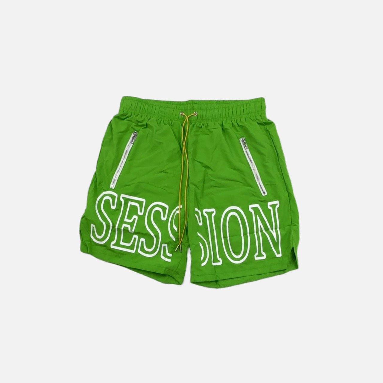 Session Shorts - Lime Green