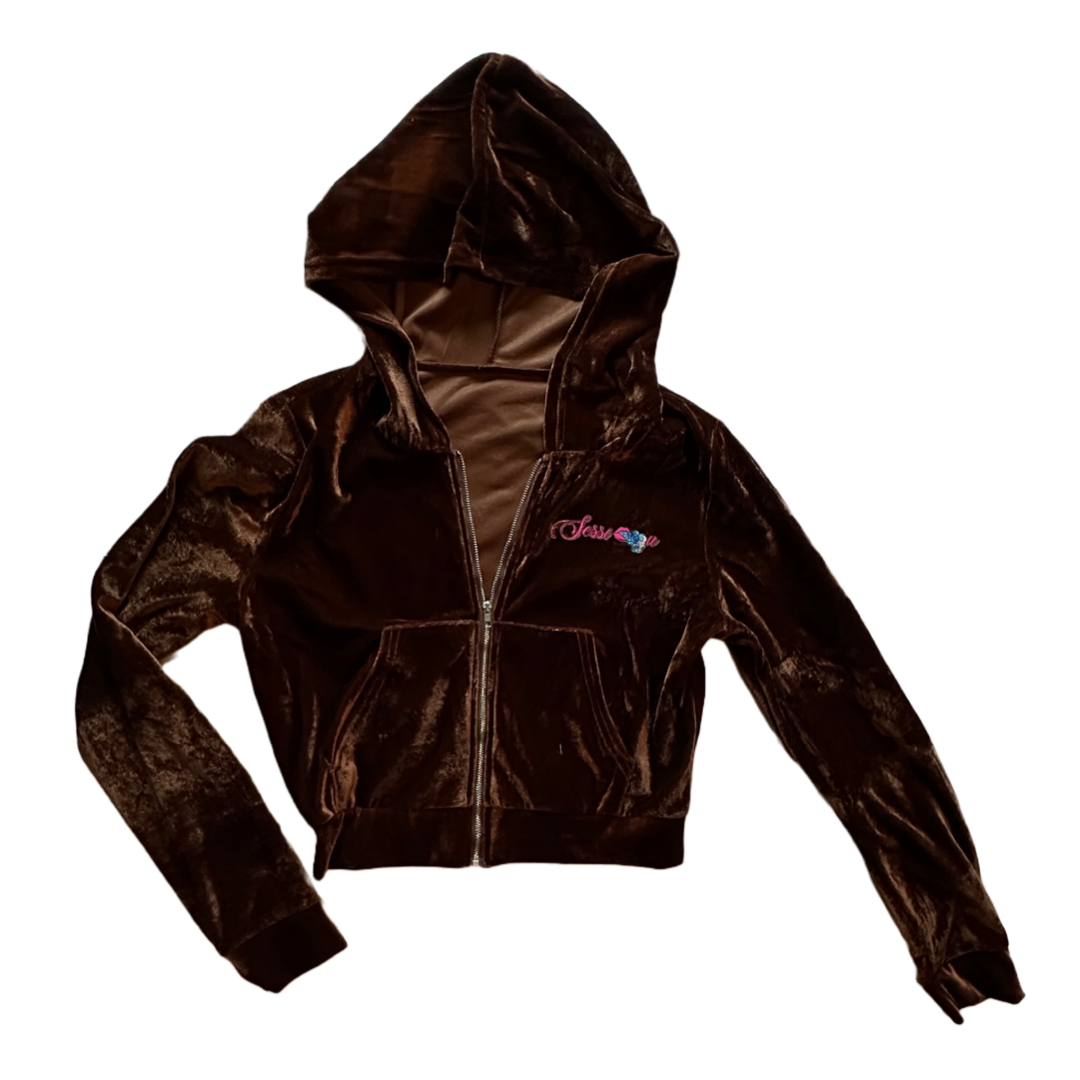 Session Velour Tracksuits - Brown